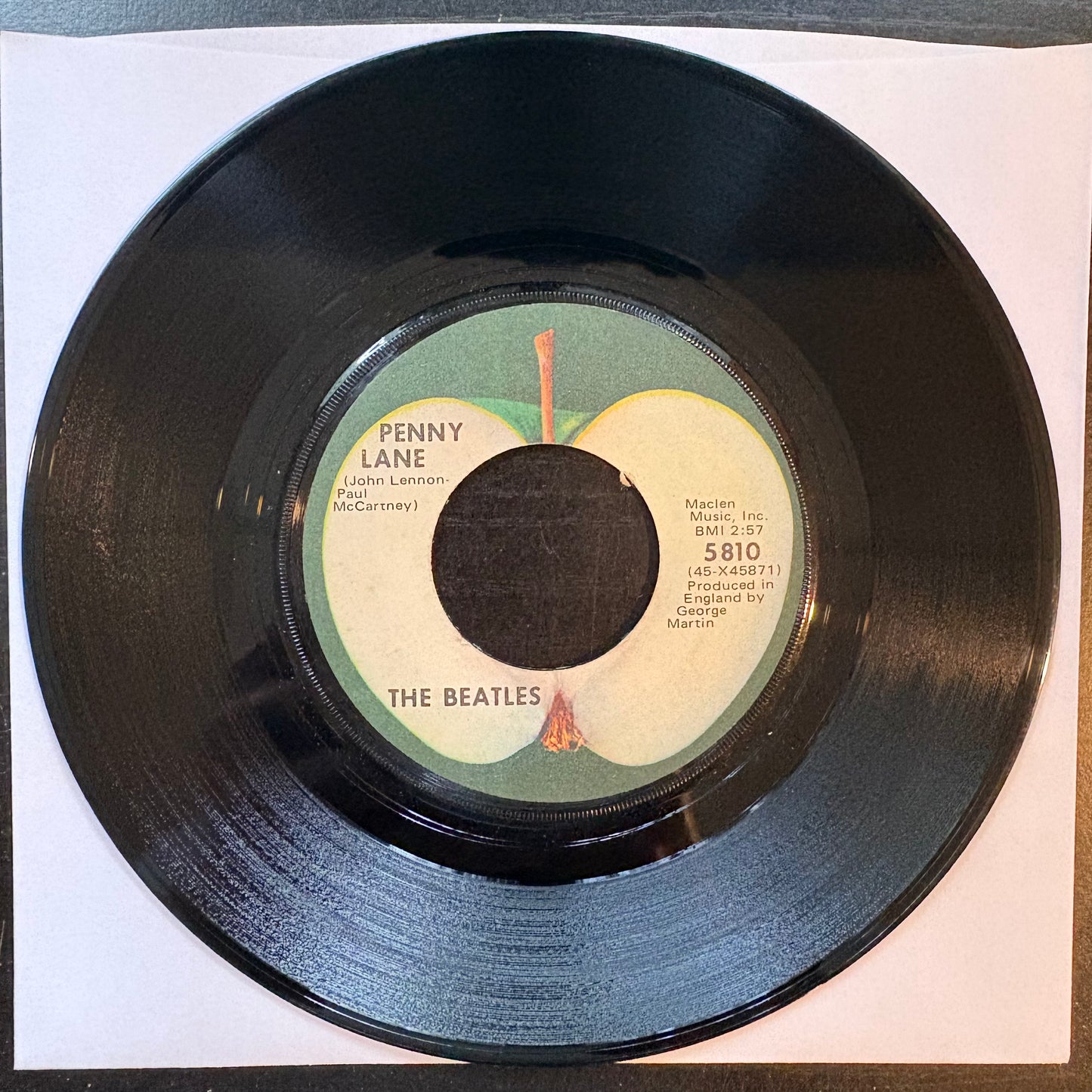 Beatles, "Strawberry Fields Forever" (7") [VG Used]