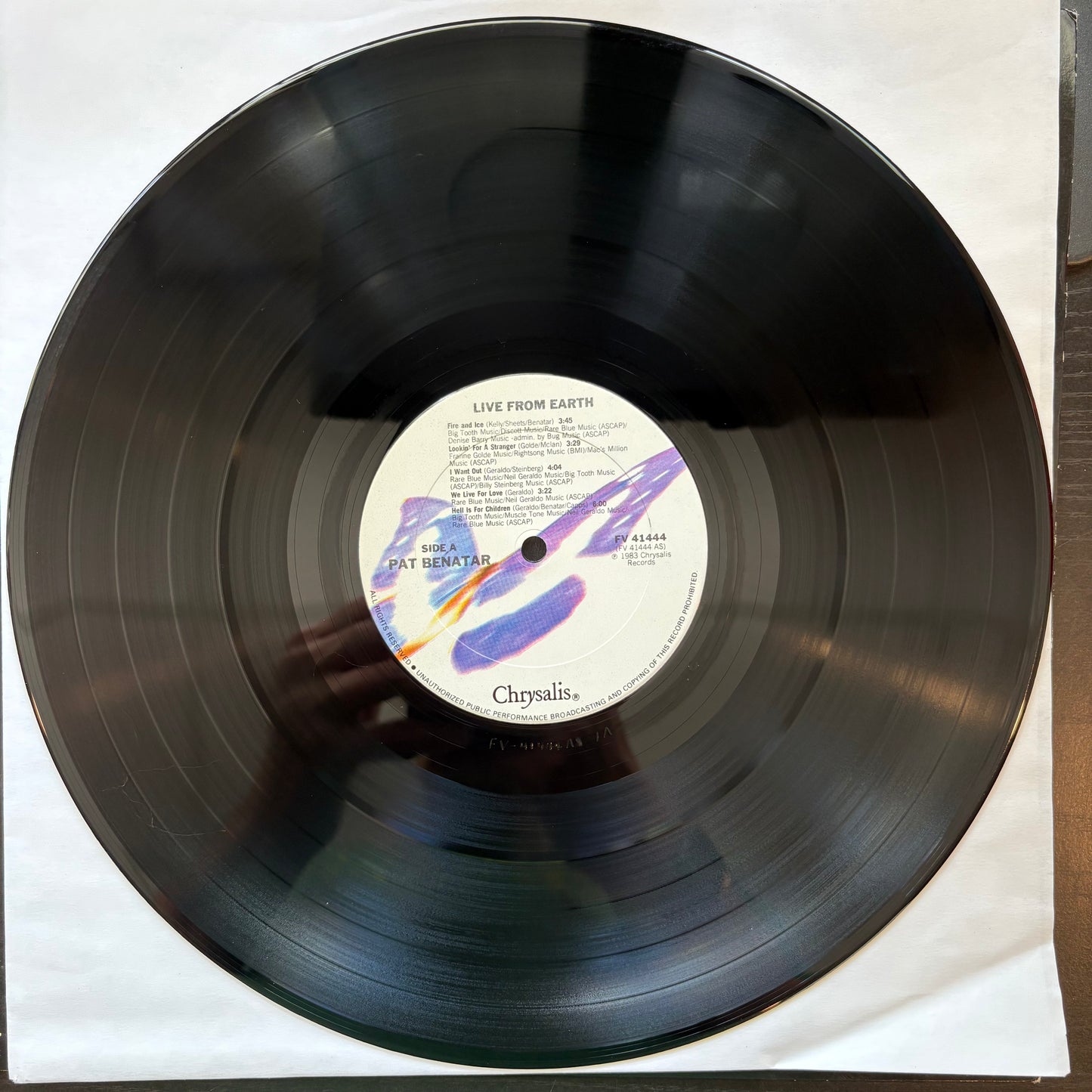 Pat Benatar, "Live from Earth" [VG Used]