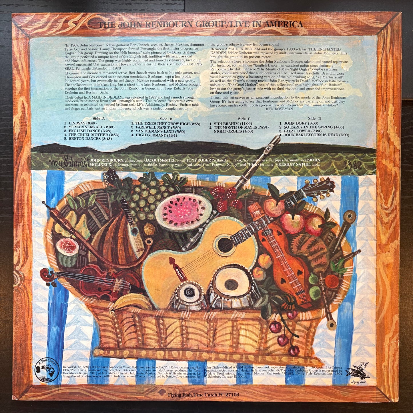 John Renbourn Group, "Live in America" [VG Used]