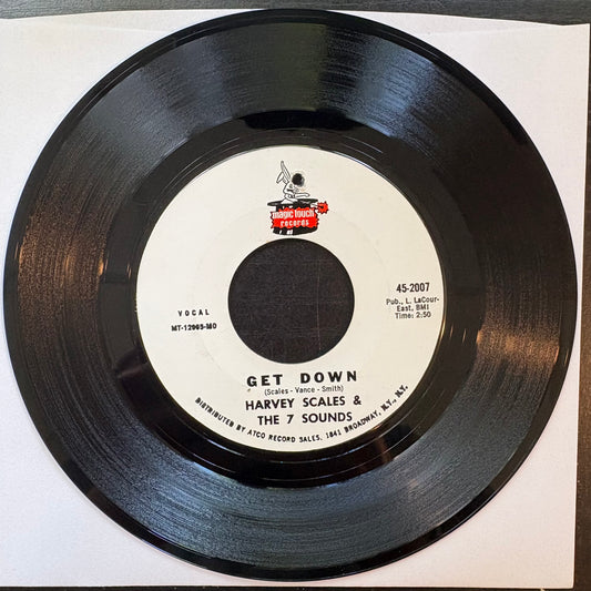 Harvey Scales & The 7 Sounds, "Get Down" (7") [VG+ Used]