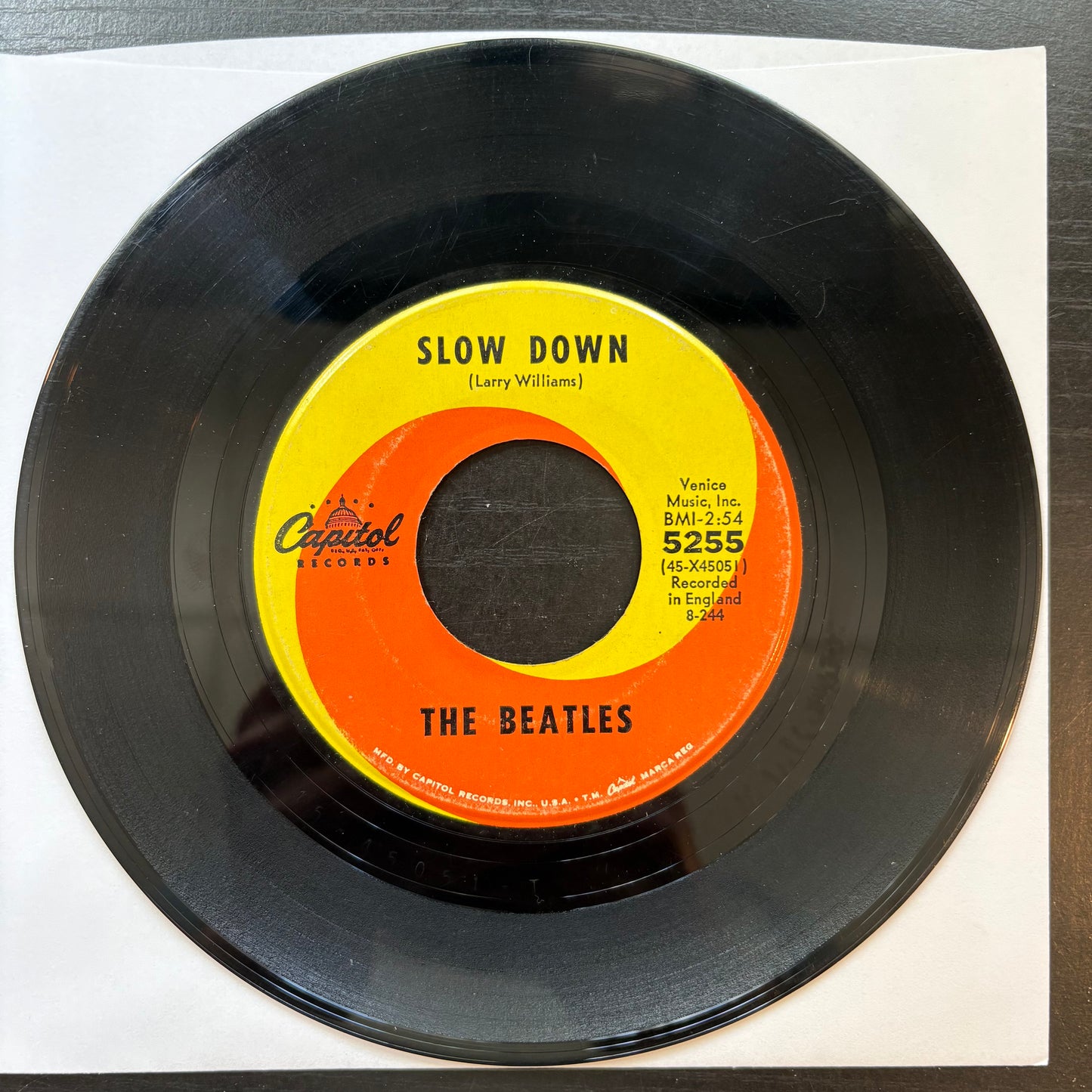 Beatles, "Matchbox" (7") [G Used]