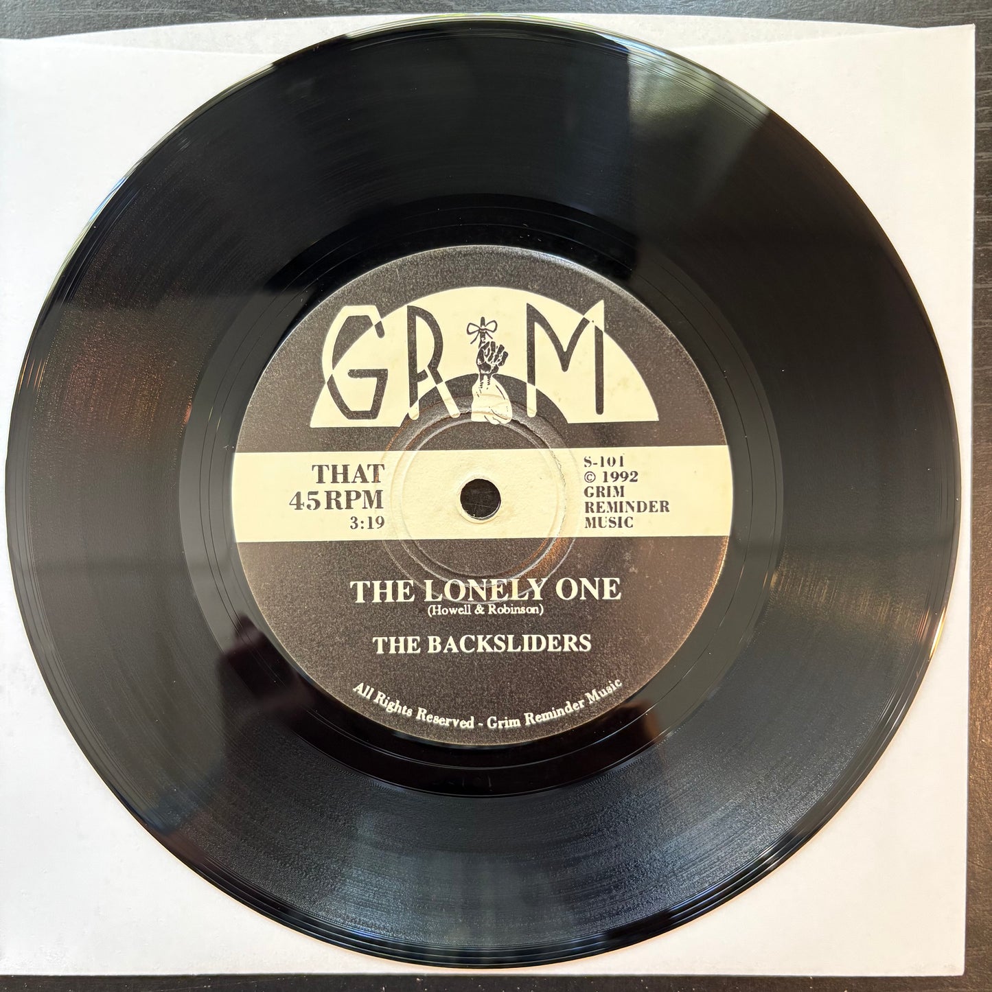 Phil Lee & The Sly Dogs / The Backsliders, "Split" (7") [EX Used]