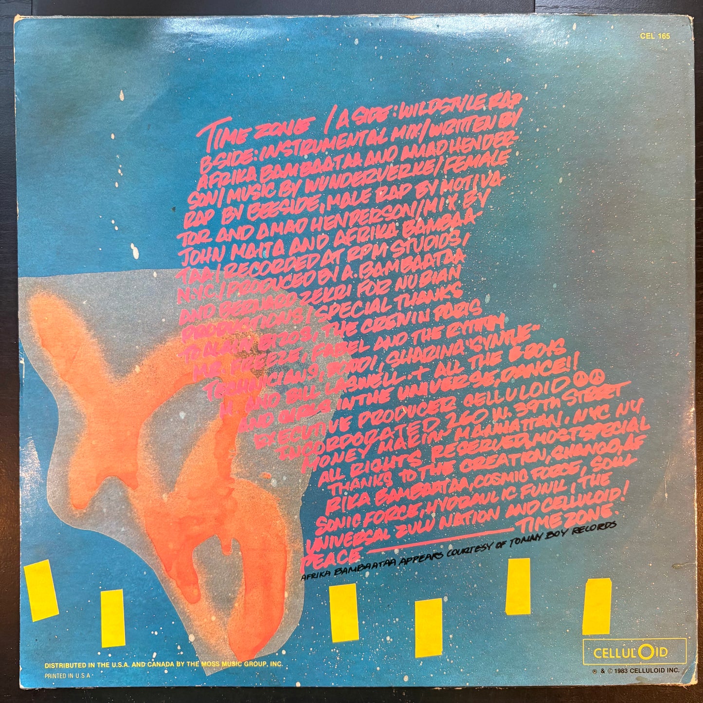 Time Zone, "The Wildstyle" (12") [VG Used]