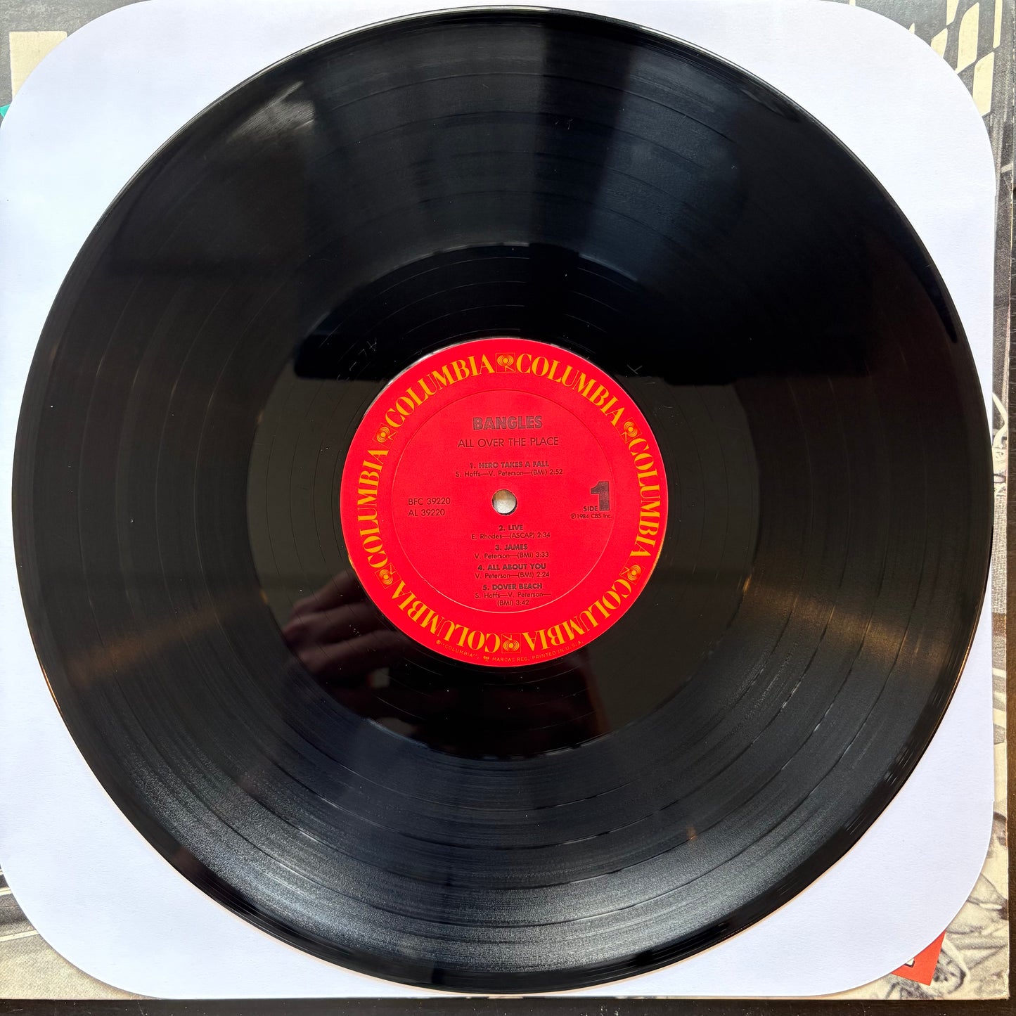 Bangles, "All Over the Place" [VG Used]