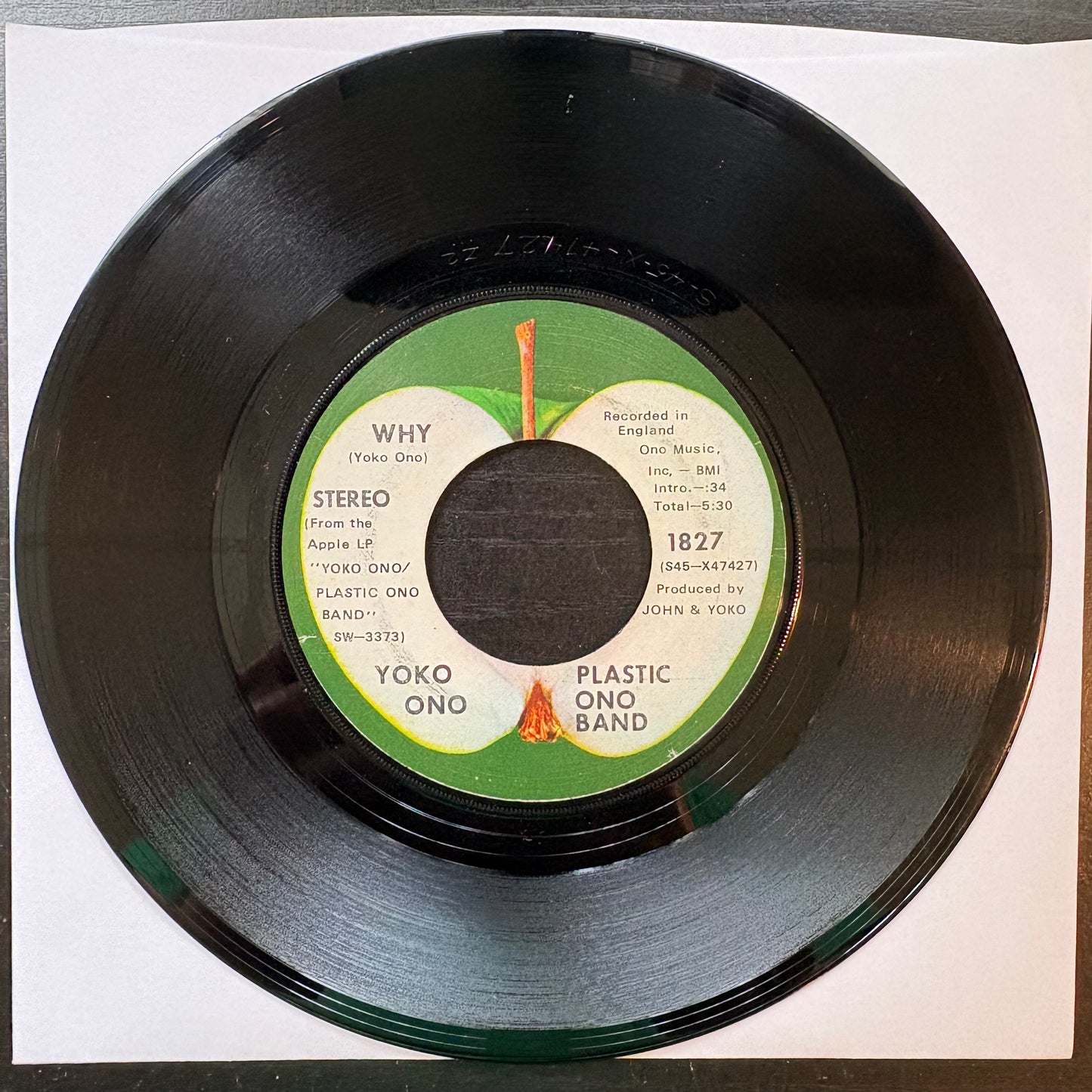 John Lennon / Plastic Ono Band, "Mother" (7") [VG- Used]
