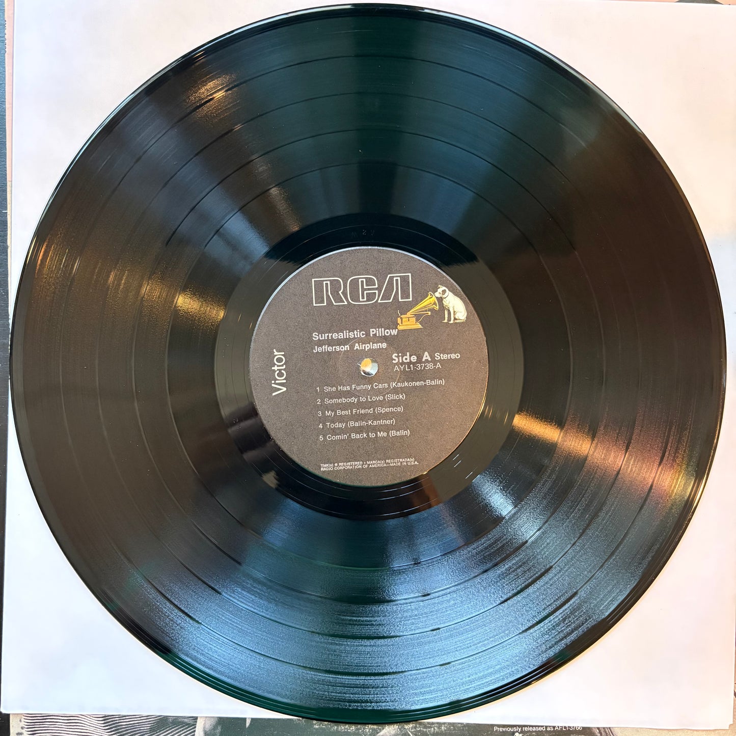 Jefferson Airplane, "Surrealistic Pillow" (LP) [VG Used]
