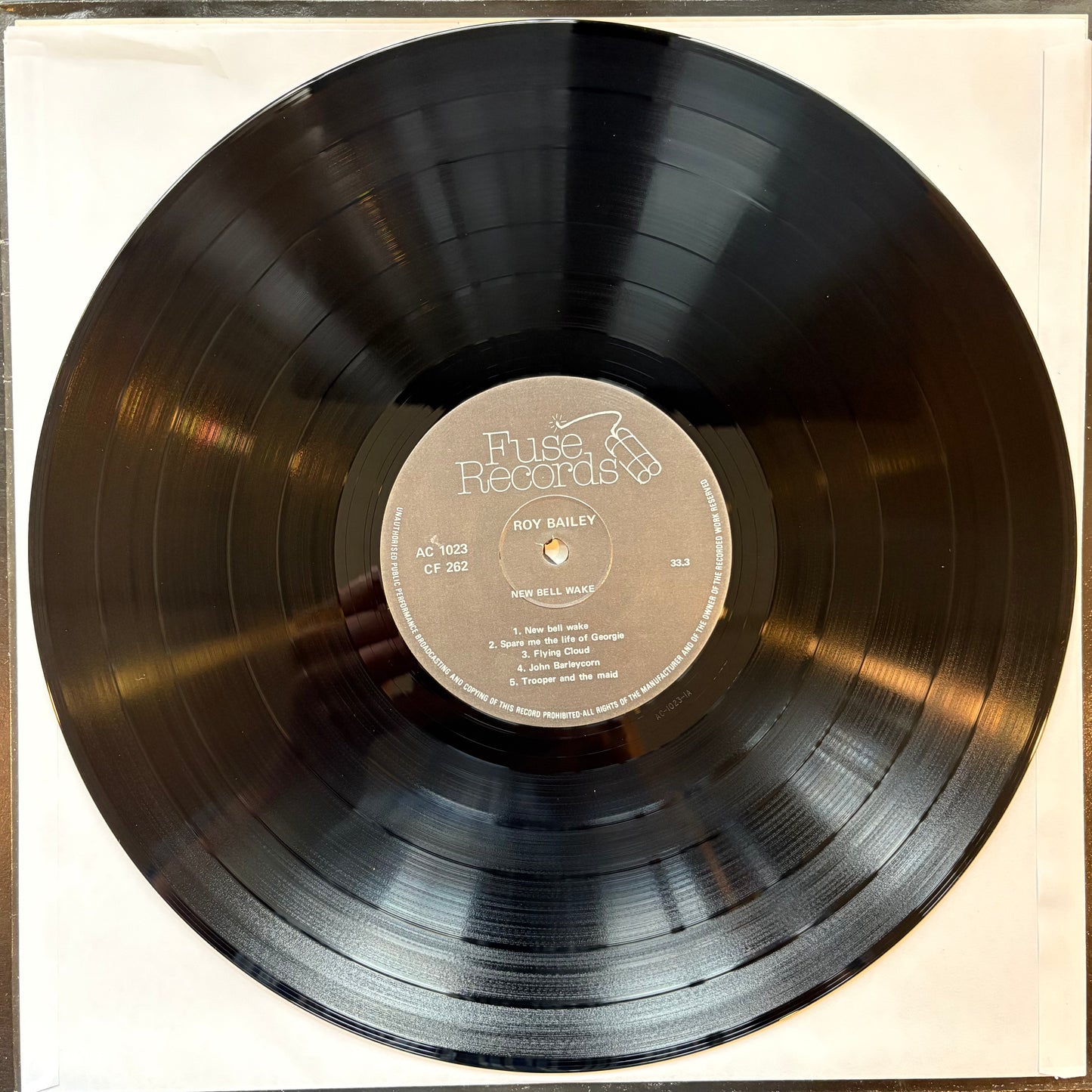 Roy Bailey, "New Bell Wake" [VG Used]