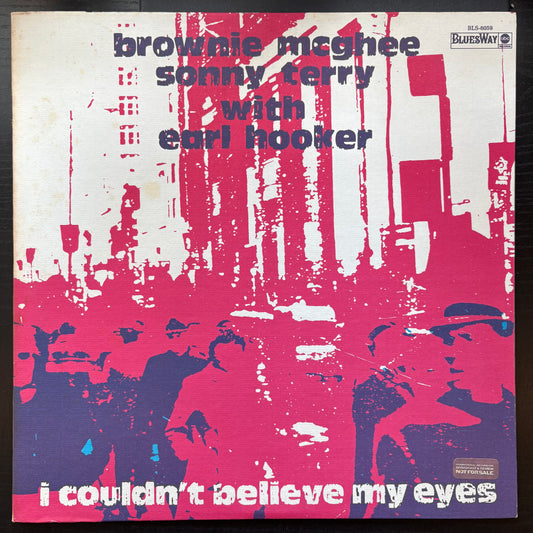 Brownie McGhee & Sonny Terry with Earl Hooker, "I Couldn't Believe My Eyes" (Promo) [VG+ Used]