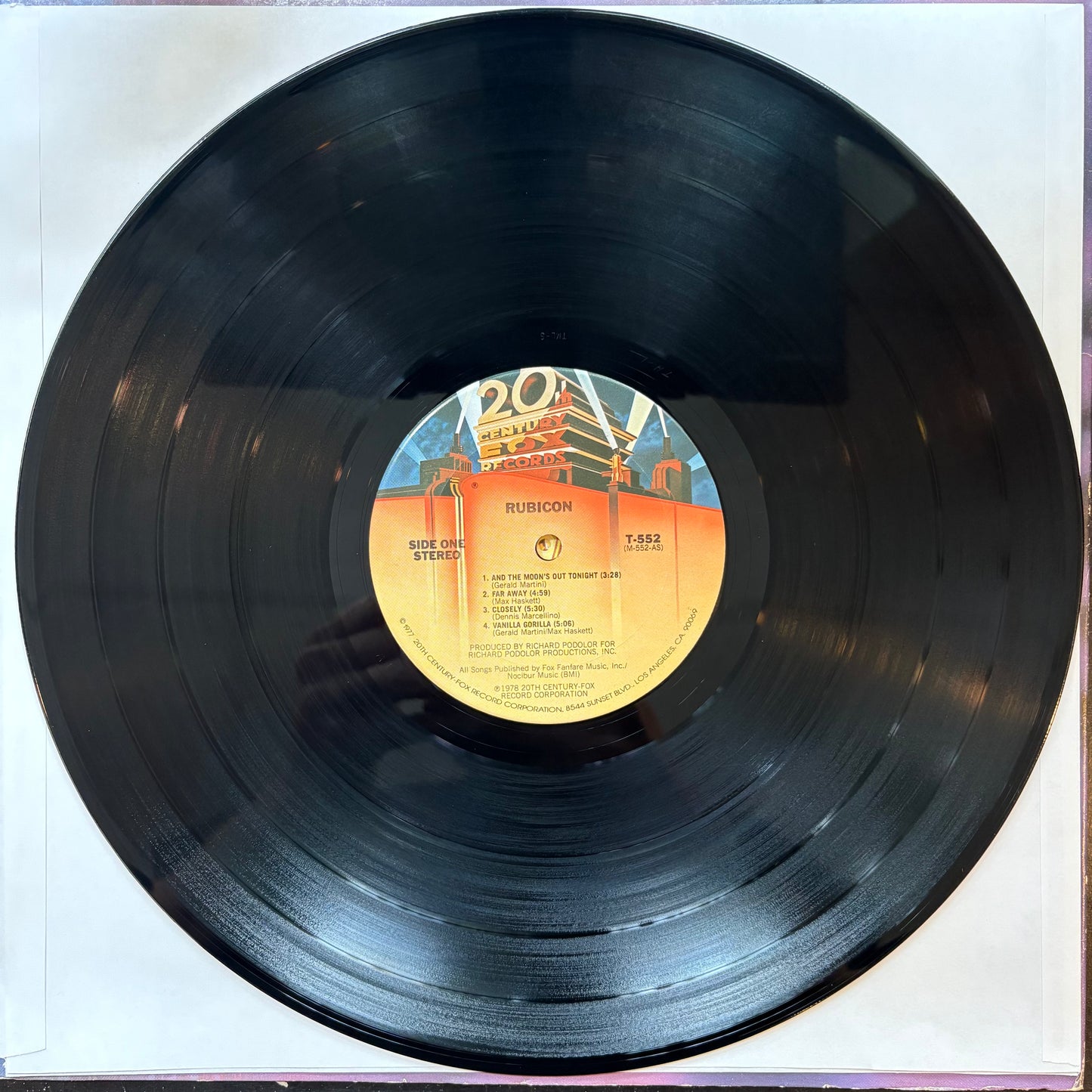 Rubicon, "Rubicon" [VG Used LP]