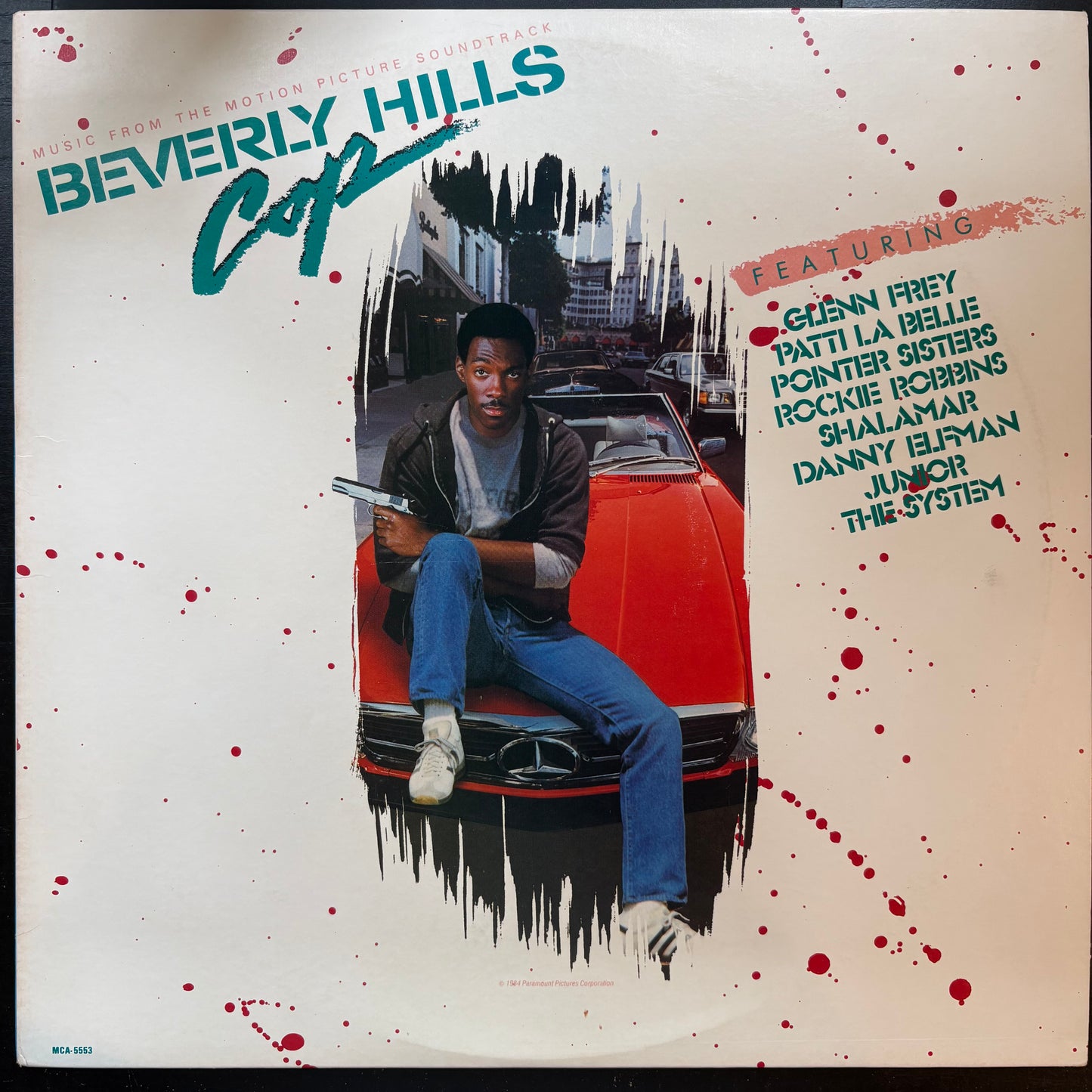 Various Artists, "Beverly Hills Cop Soundtrack" (LP) [VG+ Used]