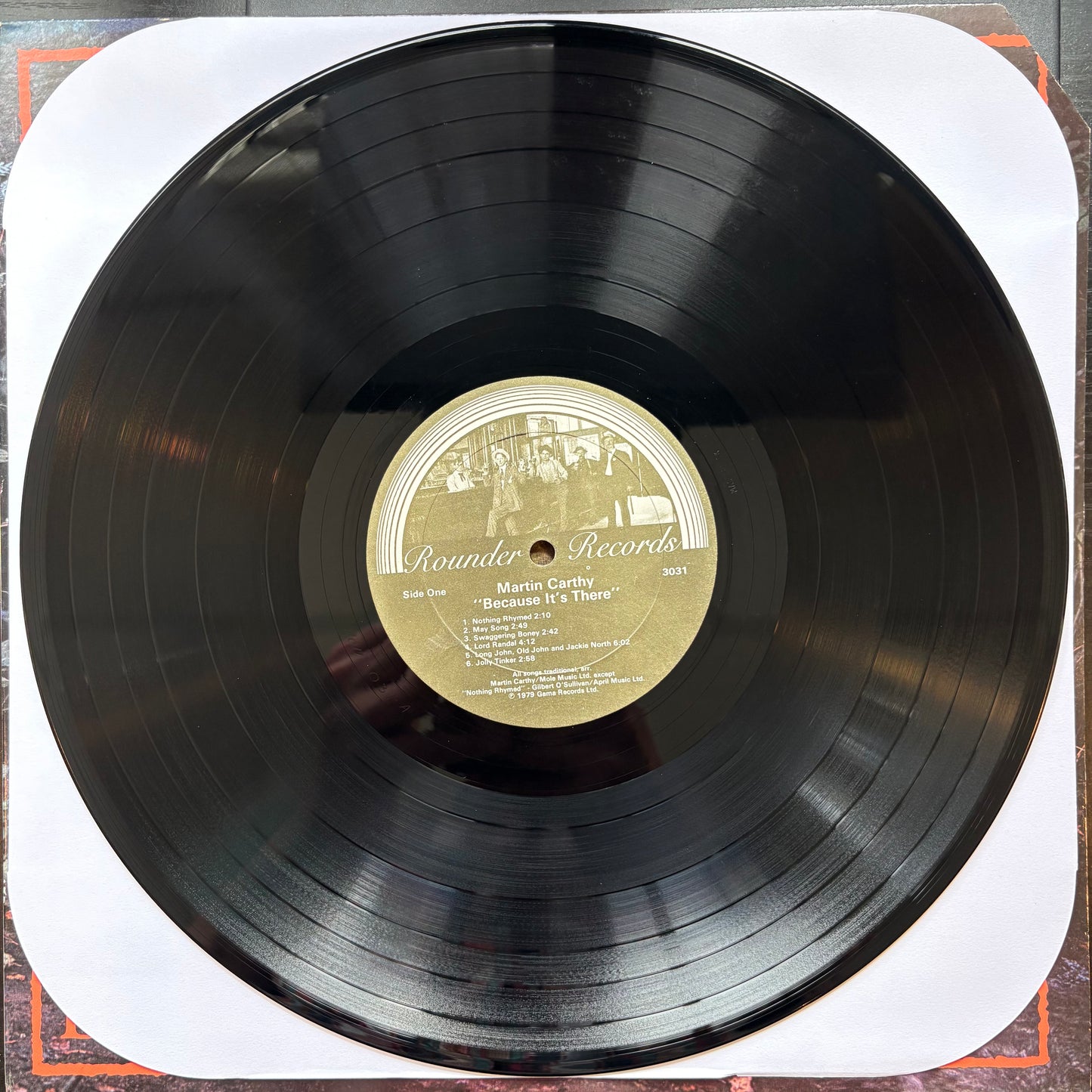 Martin Carthy, "Because It's There" [VG+ Used]