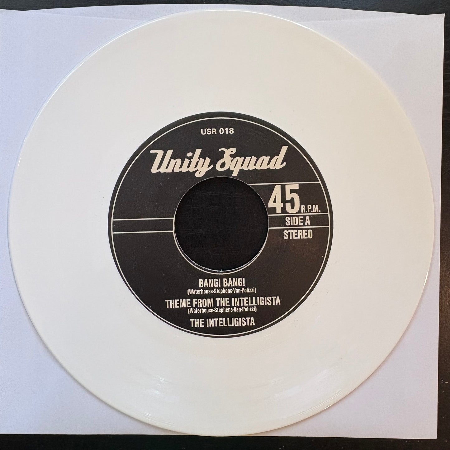 Intelligista, "Bang! Bang!" (7") (White Vinyl) [VG Used]