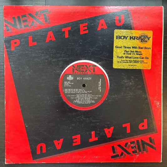 Boy Krazy, "Good Times with Bad Boys" (12") [VG+ Used]