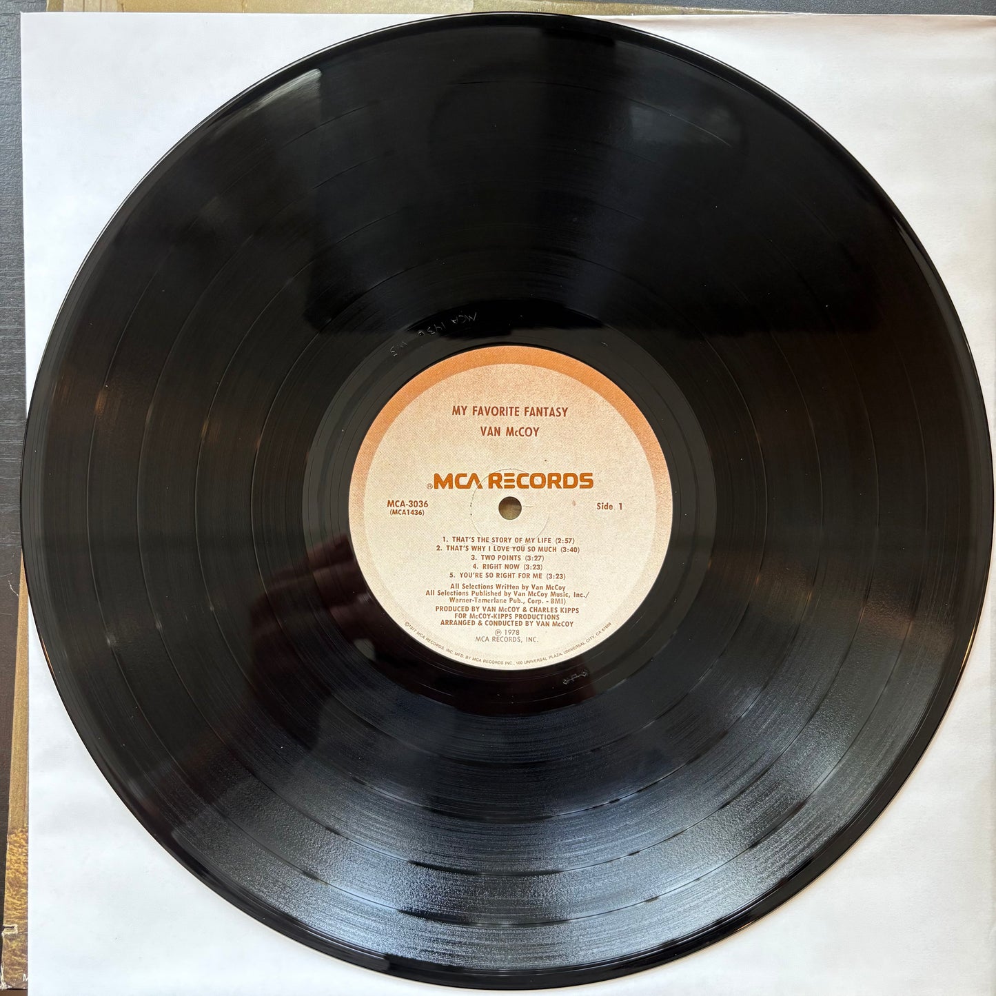 Van McCoy, "My Favorite Fantasy" [VG+ Used]