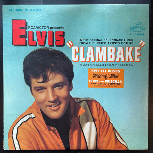 Elvis Presley, "Clambake Soundtrack" [VG- Used]