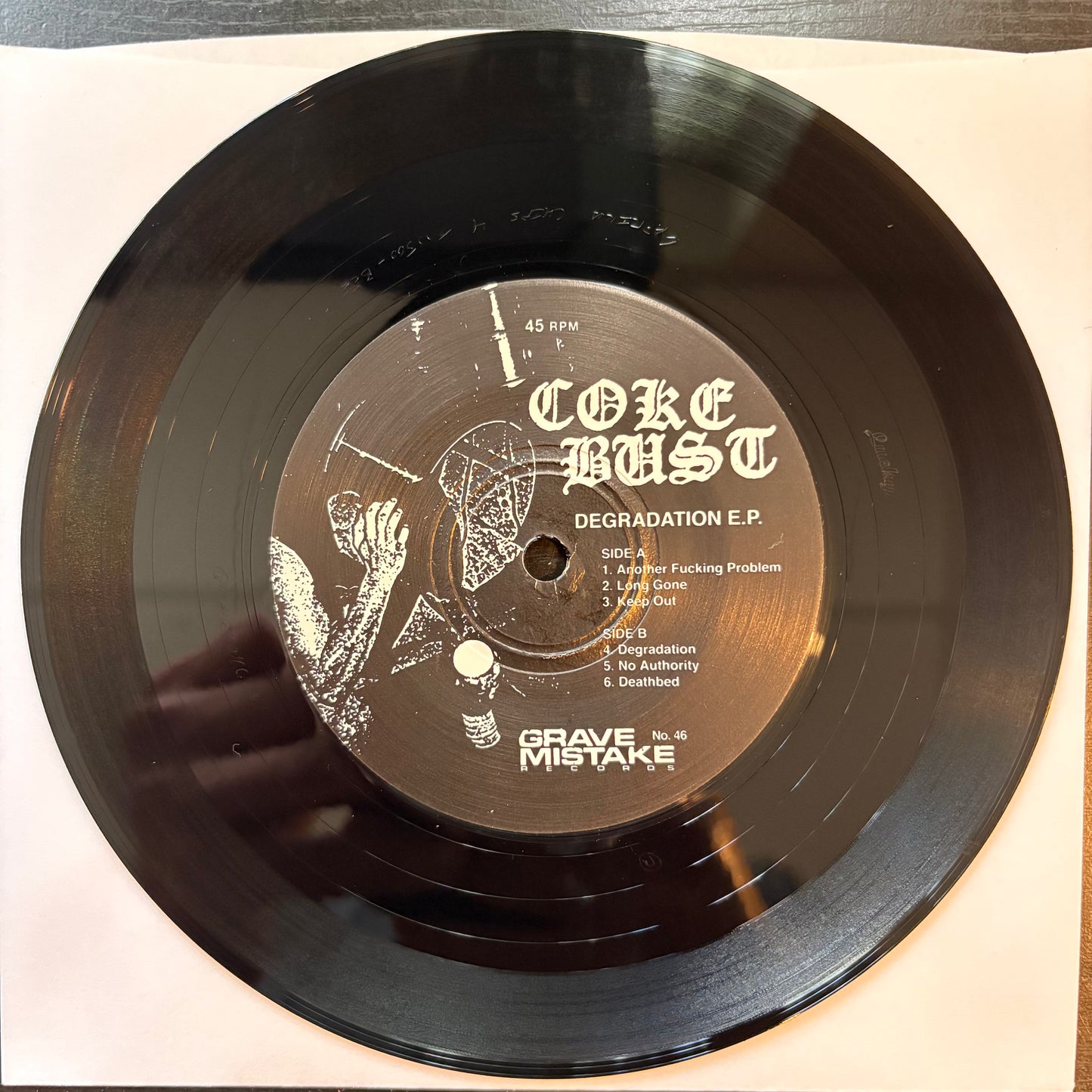 Coke Bust, "Degradation EP" (7") [VG+ Used]