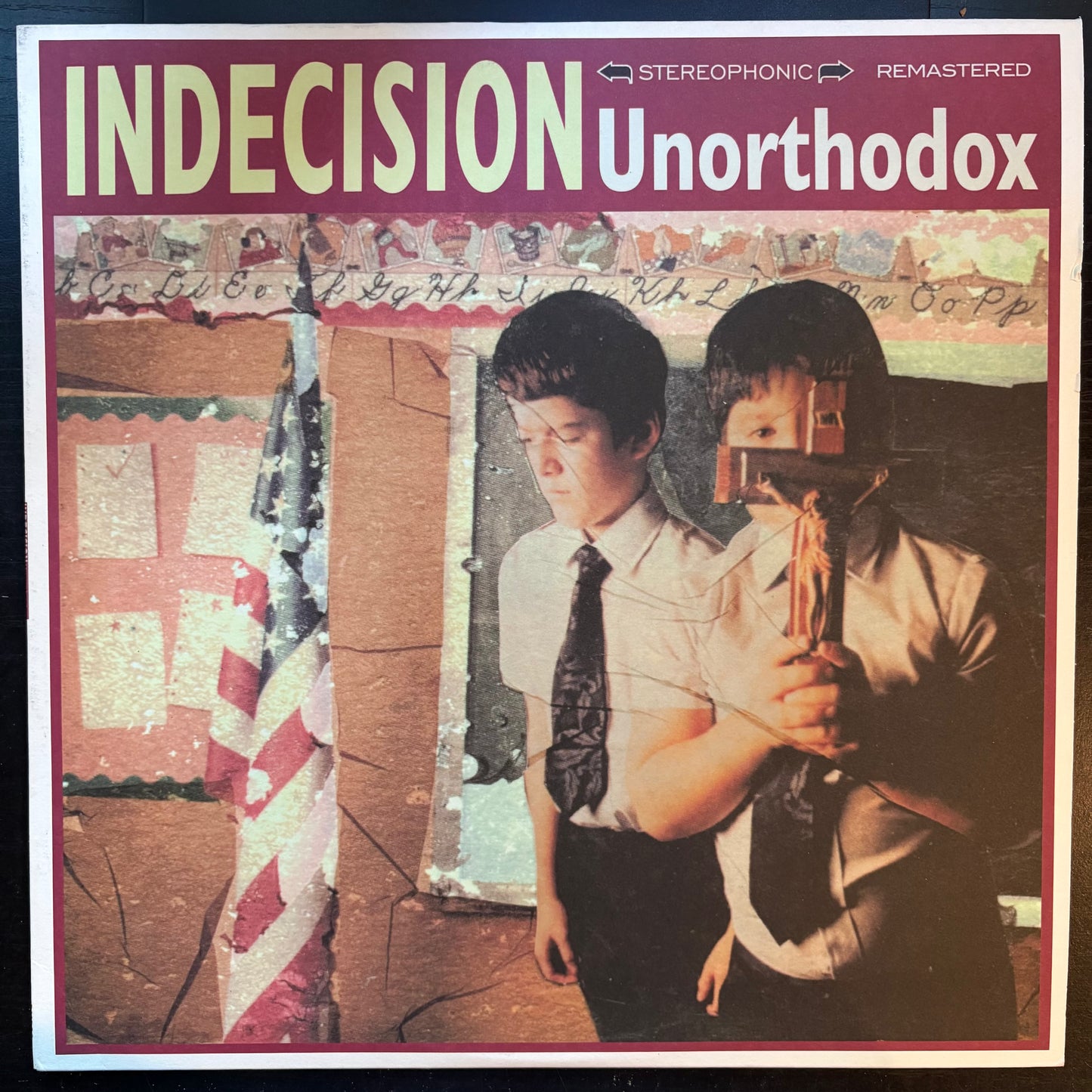 Indecision, "Unorthodox" (Red/Yellow/Green Starburst) [NM Used]