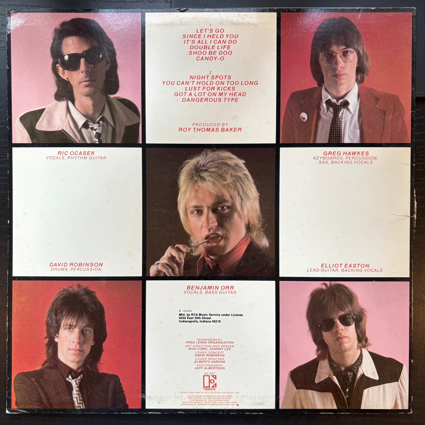 Cars, "Candy-O" [VG Used]