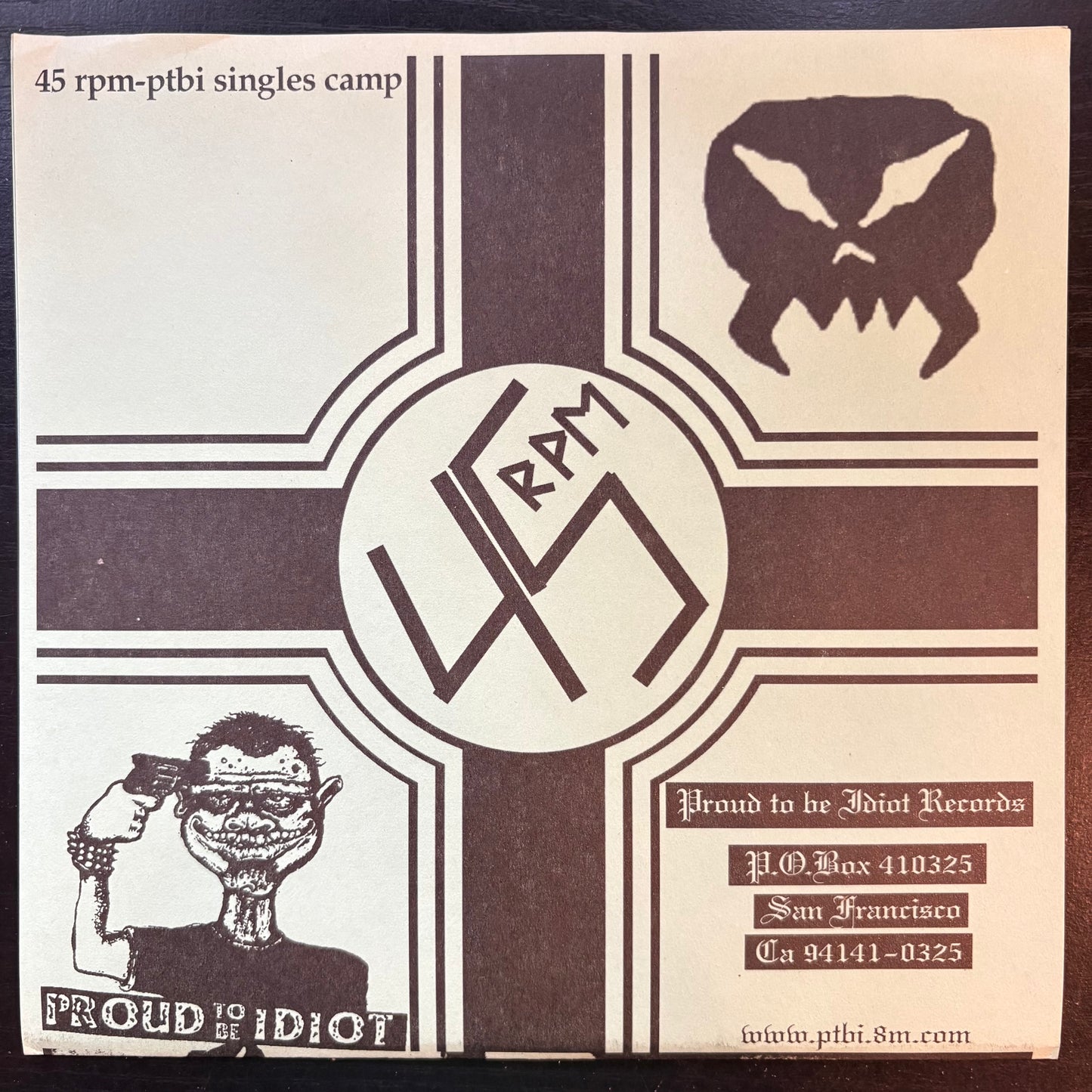 Grabbies, "I Wanna Be Blind" (7") (Clear Vinyl) [EX Used]