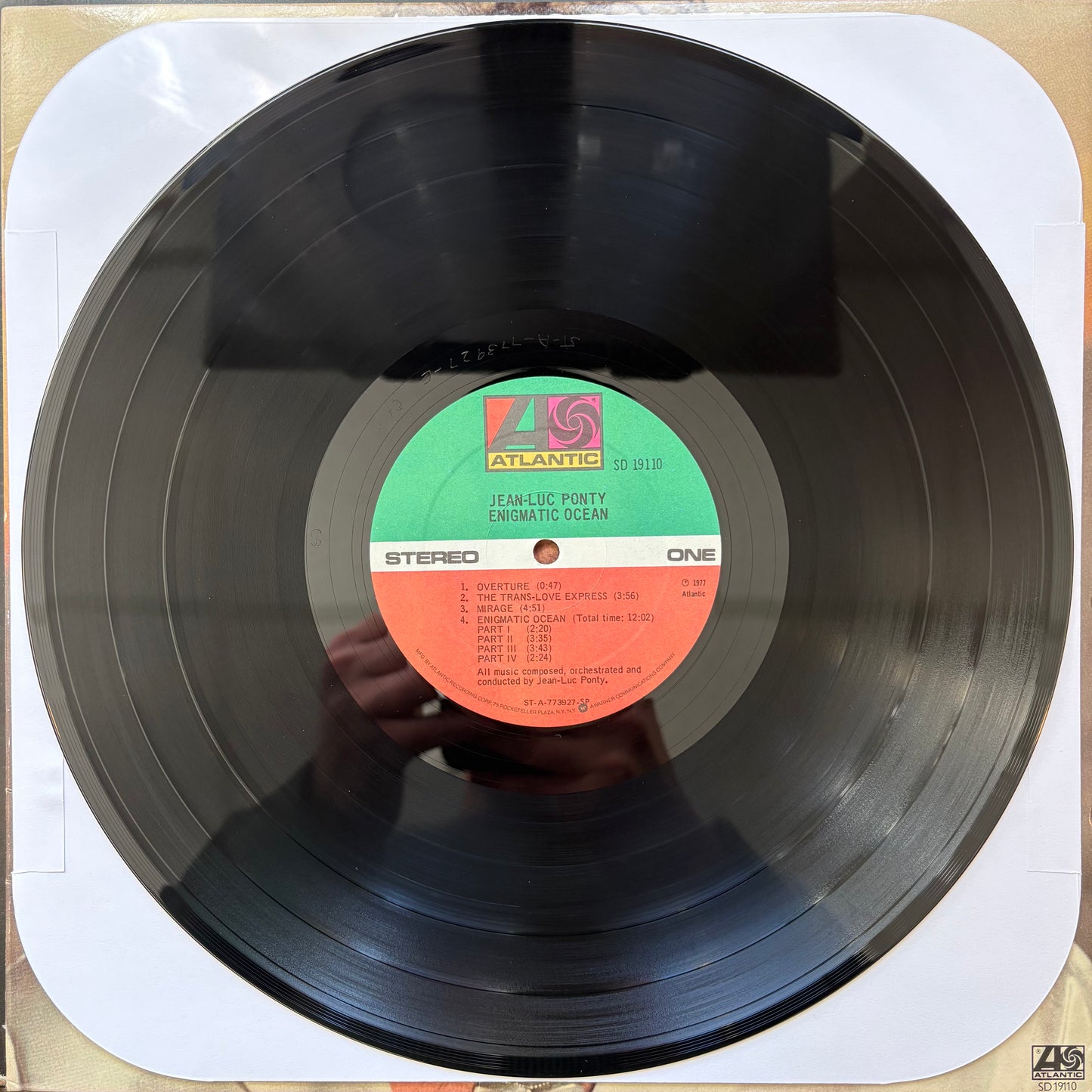 Jean-Luc Ponty, "Enigmatic Ocean" [VG Used]