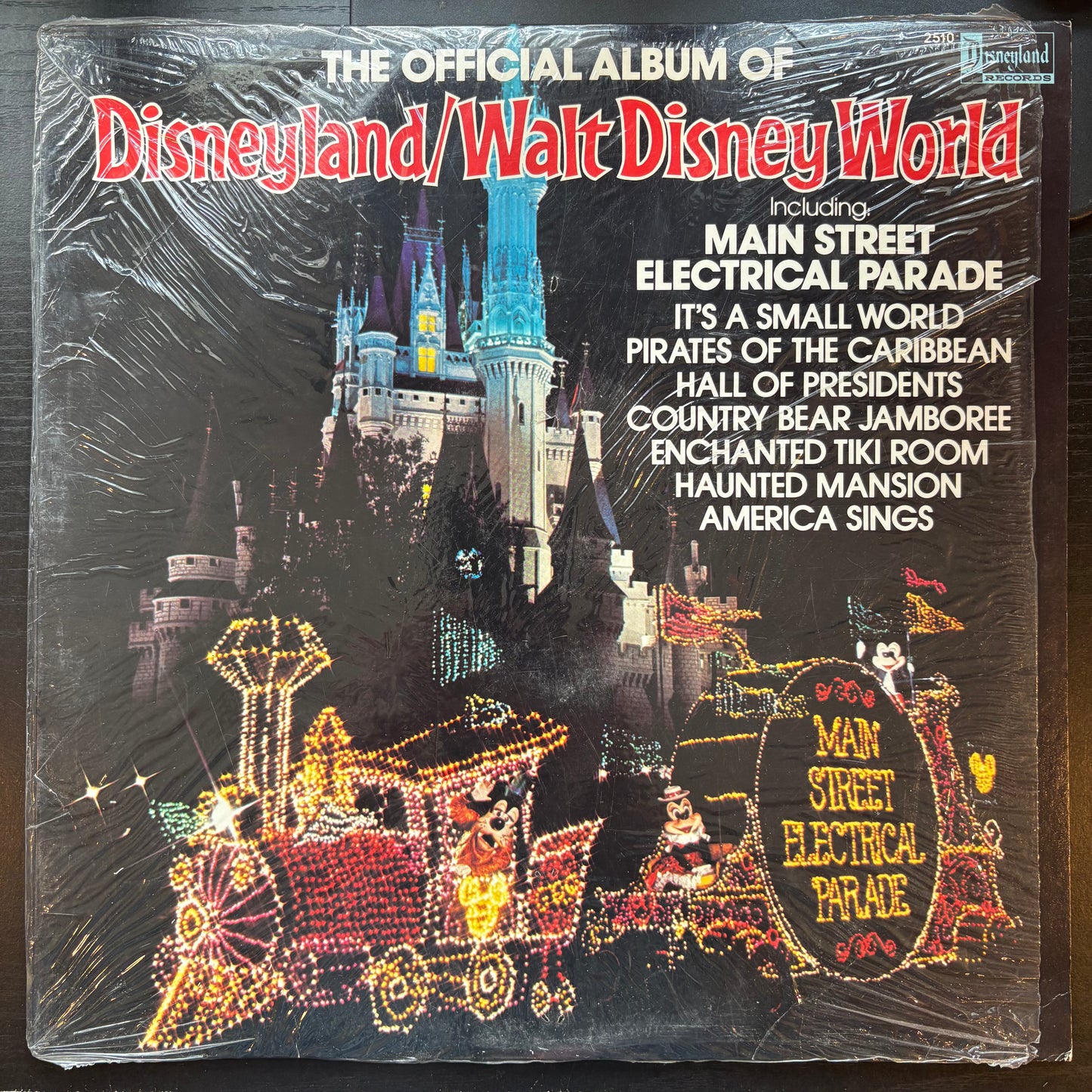 Various Artists, "The Official Album of Disneyland/Walt Disney World" [VG Used]