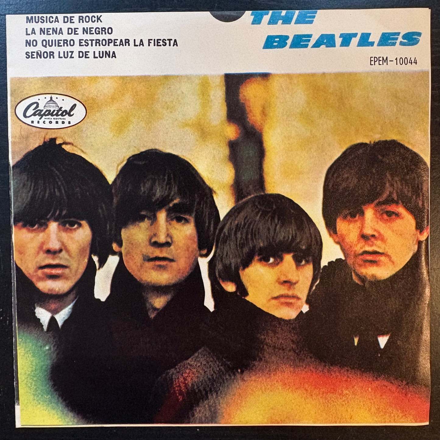 Beatles, "Musica De Rock" (7") (Mexico) [VG Used]