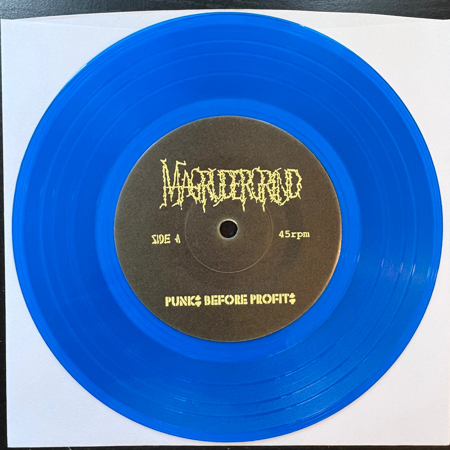 Magrudergrind, "Owned!!" (7" EP) (Blue Vinyl) [VG Used]