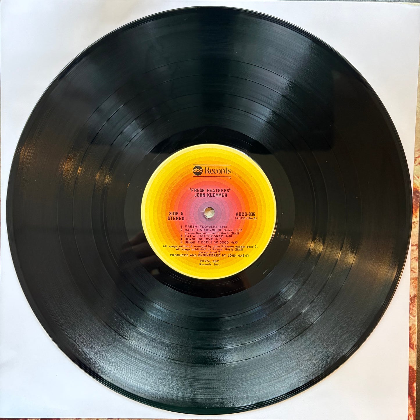 John Klemmer, "Fresh Feathers" [VG+ Used]