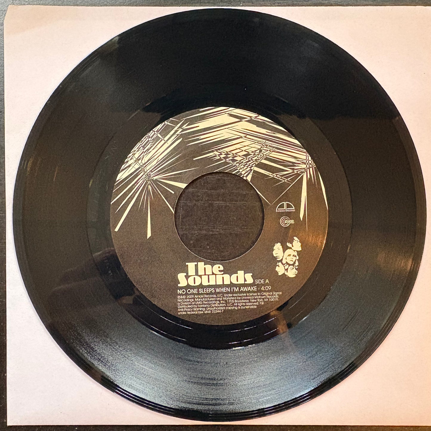 Sounds, "No One Sleeps When I'm Awake" (7") [VG+ Used]