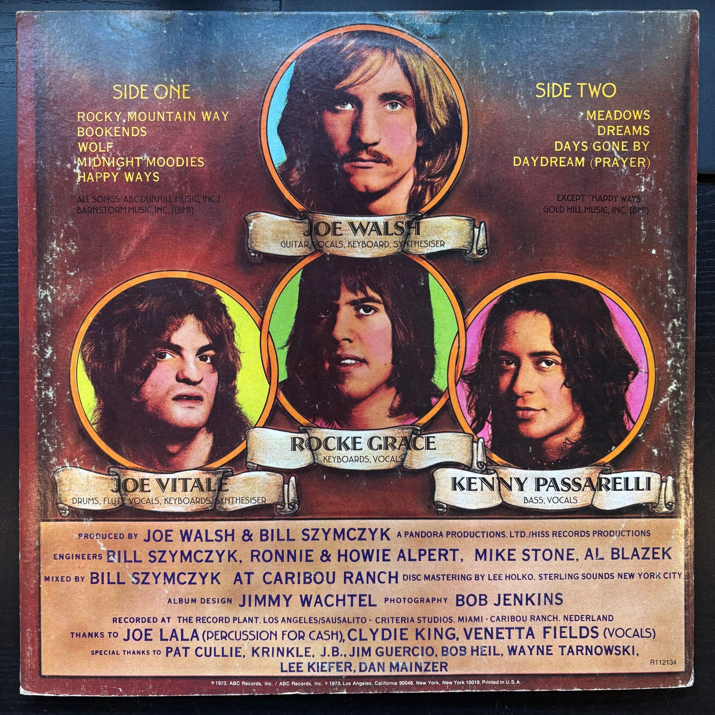 Joe Walsh, "The Smoker You Drink, The Player You Get" [VG Used]