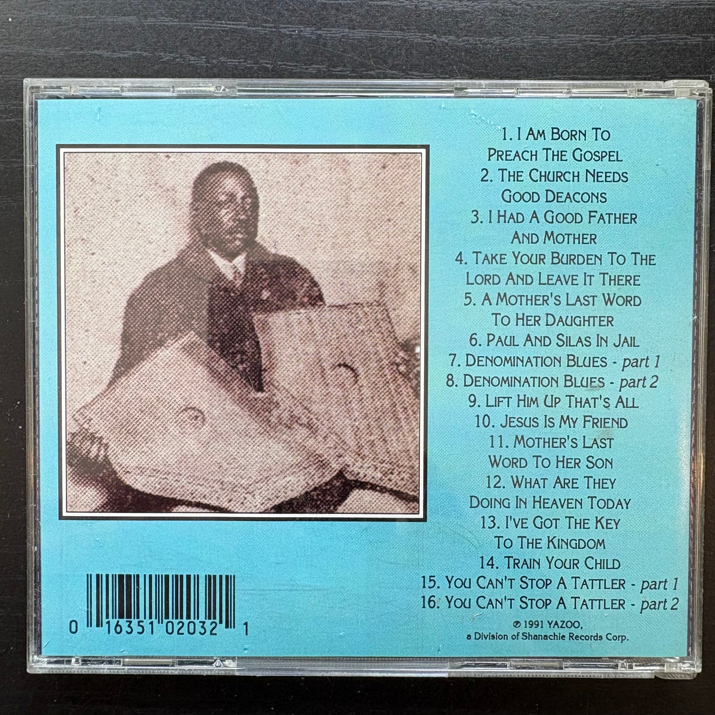 Washington Phillips, "I Am Born to Preach the Gospel" [Used CD]