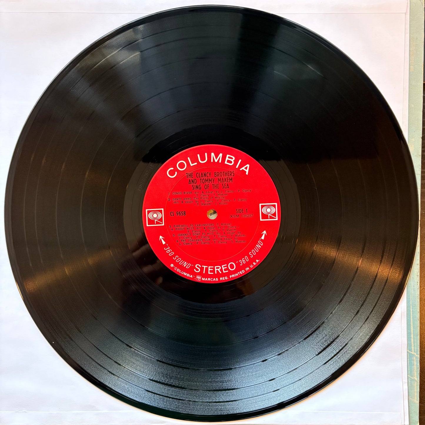Clancy Brothers and Tommy Makem, "Sing of the Sea" [VG+ Used]