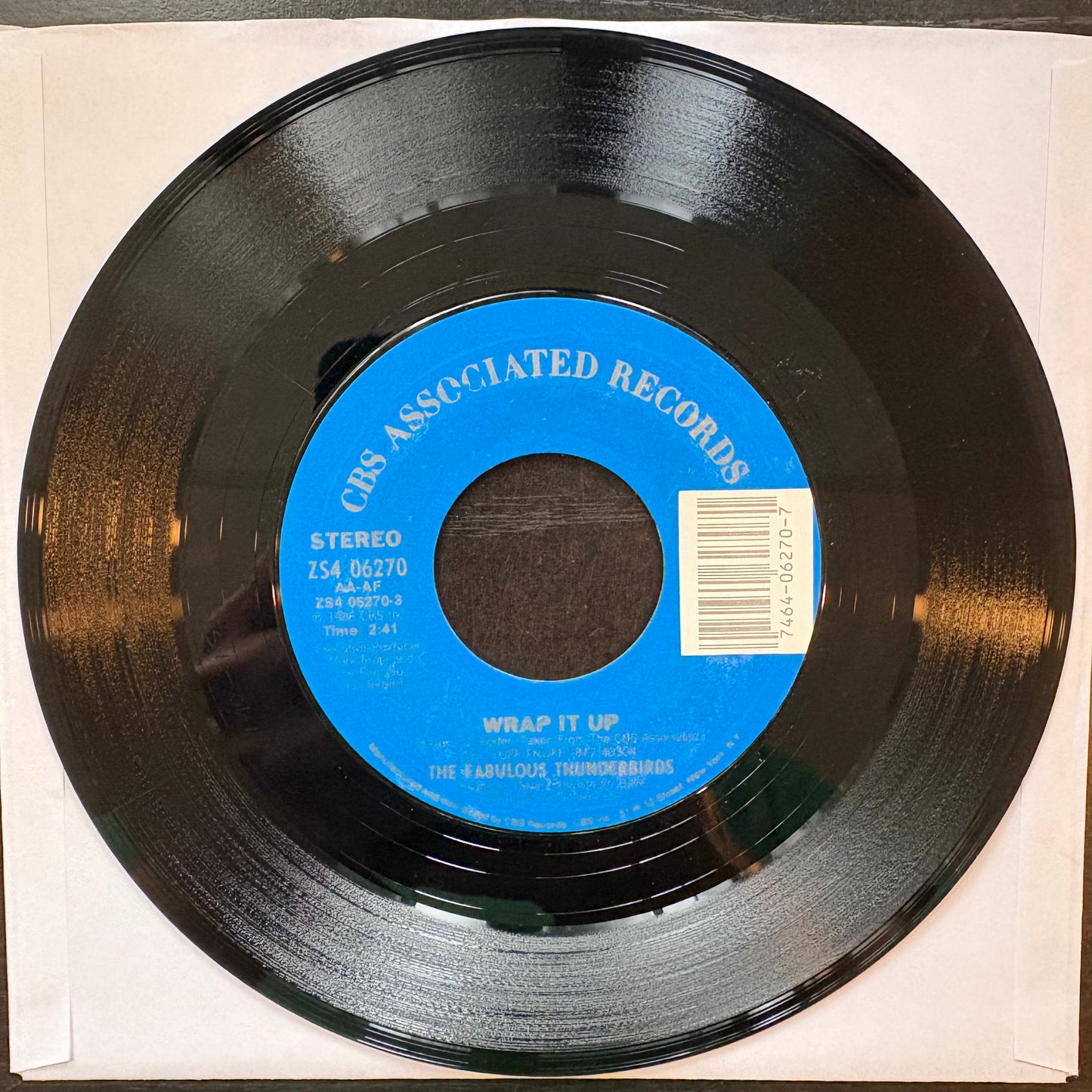 Fabulous Thunderbirds, "Wrap It Up" (7") [VG+ Used]