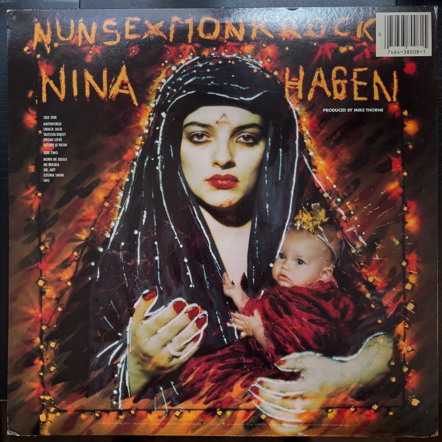 Nina Hagen, "Nunsexmonkrock" [VG+ Used]