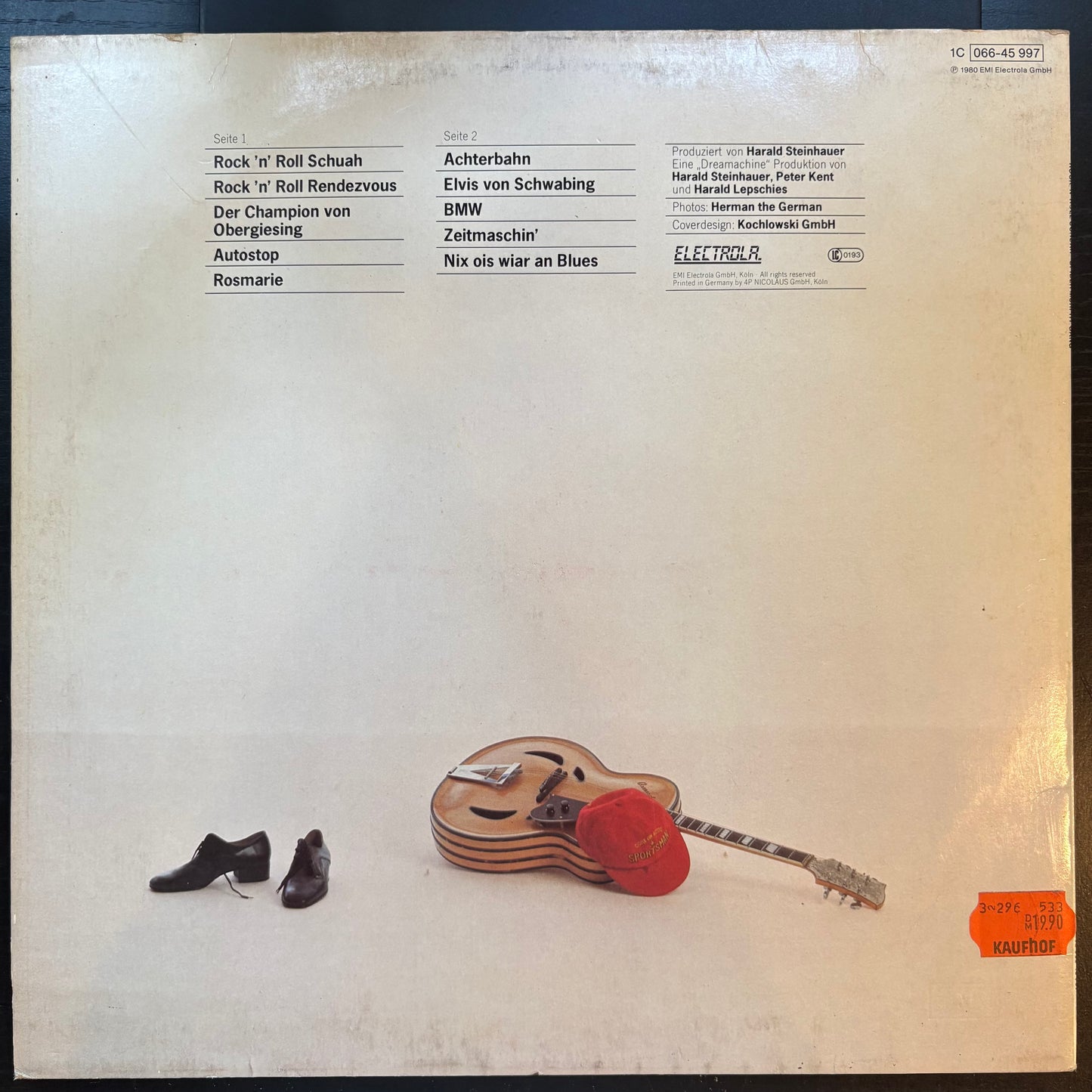 Spider Murphy Gang, "Rock'n'Roll Schuah" [VG+ Used]