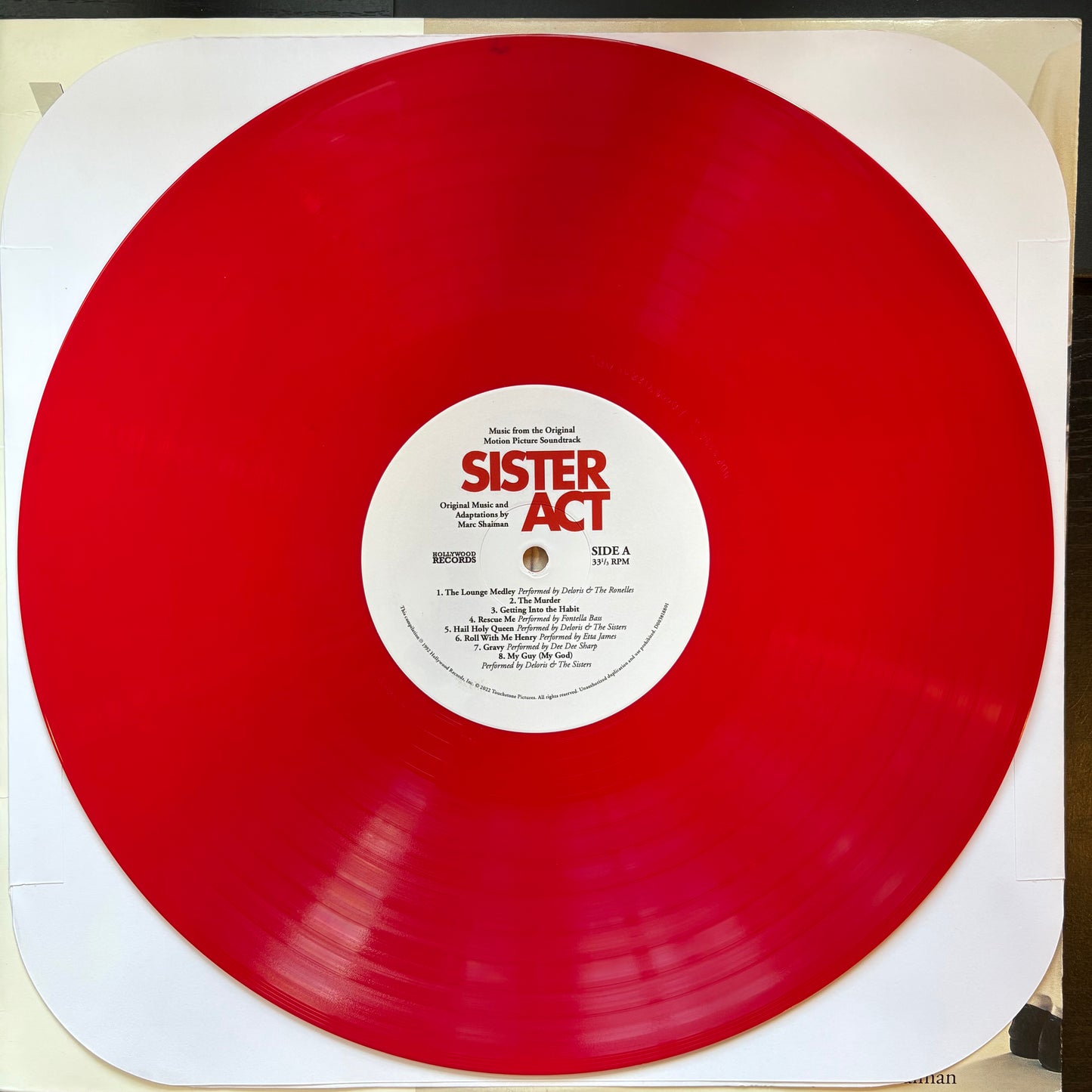 Various Artists, "Sister Act Soundtrack" (Red Vinyl)