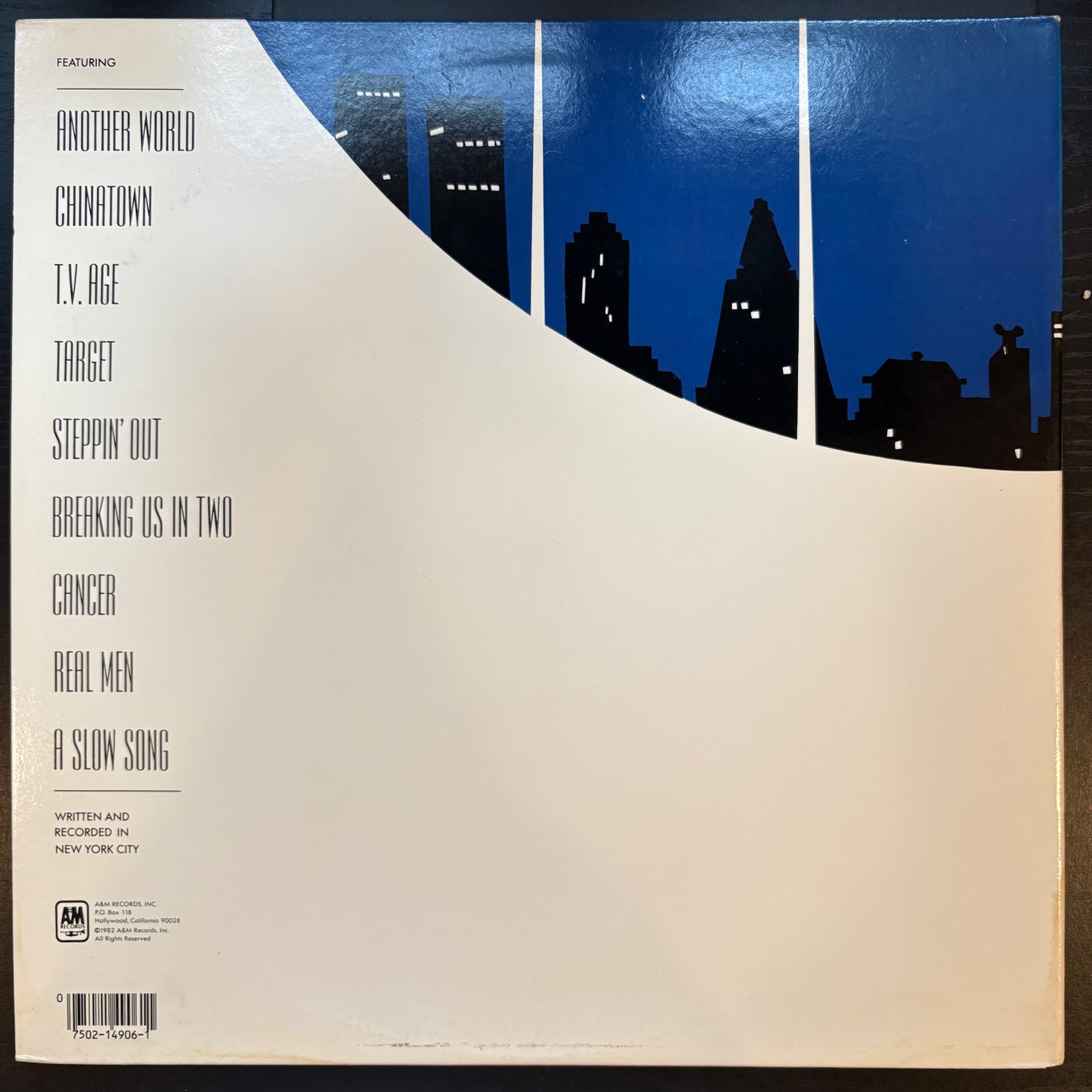 Joe Jackson, "Night and Day" [VG+ Used]