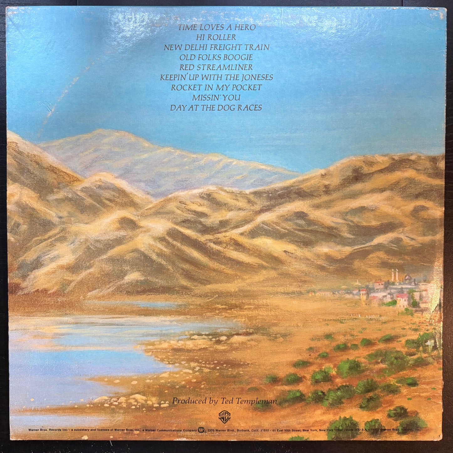 Little Feat, "Time Loves a Hero" [VG+ Used]