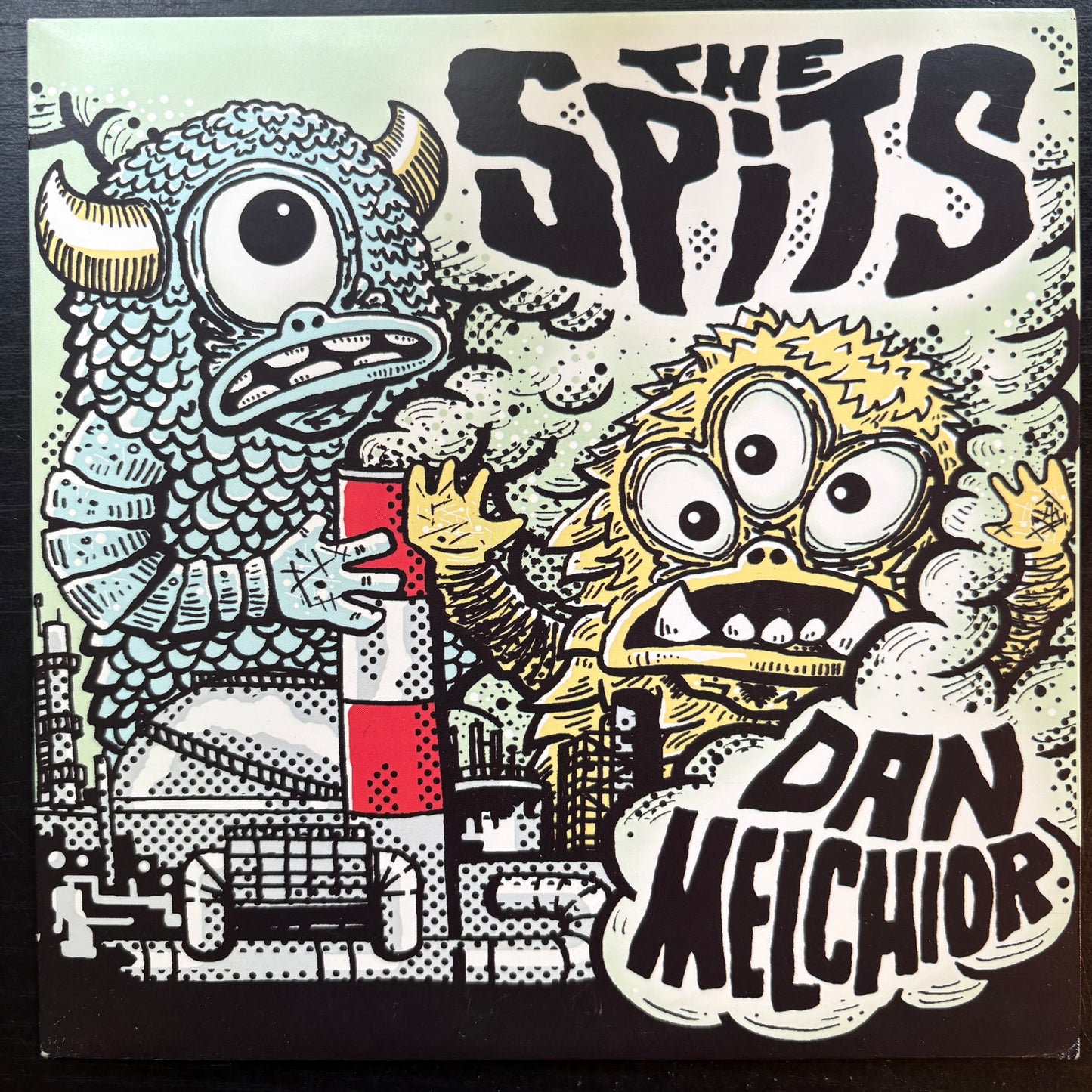 Spits / Dan Melchior, "Split" (7") (Promo) [VG+ Used]