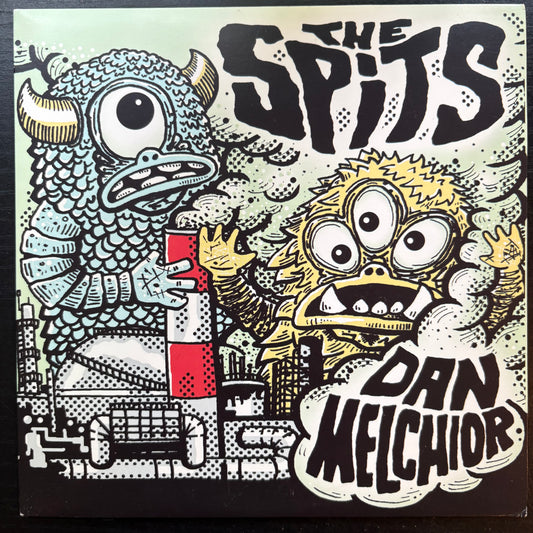 Spits / Dan Melchior, "Split" (7") (Promo) [VG+ Used]