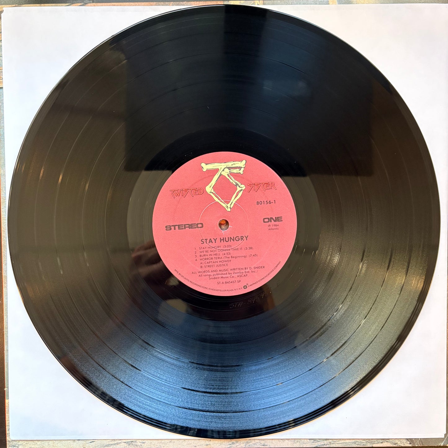 Twisted Sister, "Stay Hungry" (Promo) [VG Used]