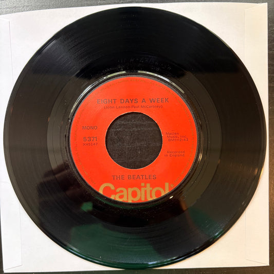 Beatles, "Eight Days a Week" (7") (Mono) [VG+ Used]