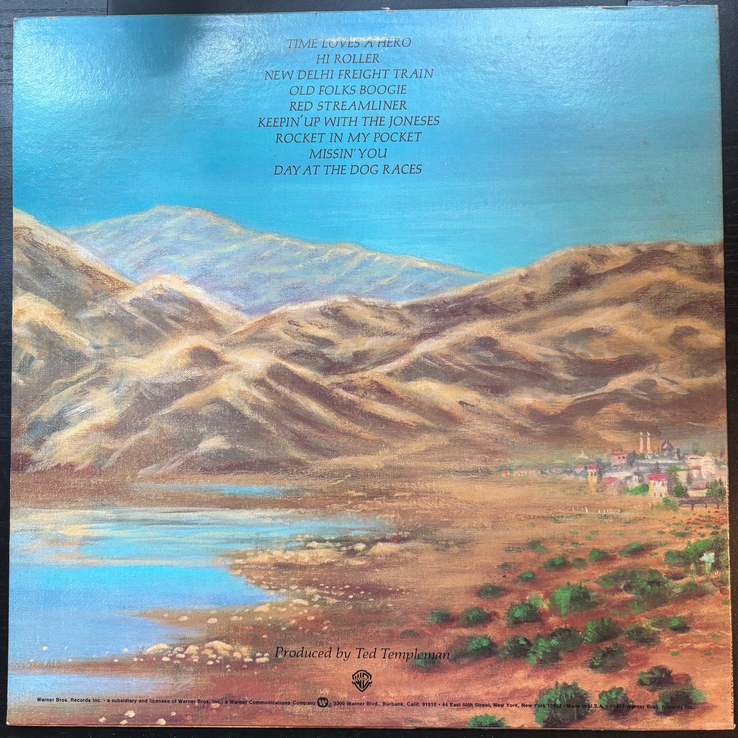 Little Feat, "Time Loves a Hero" [VG+ Used]