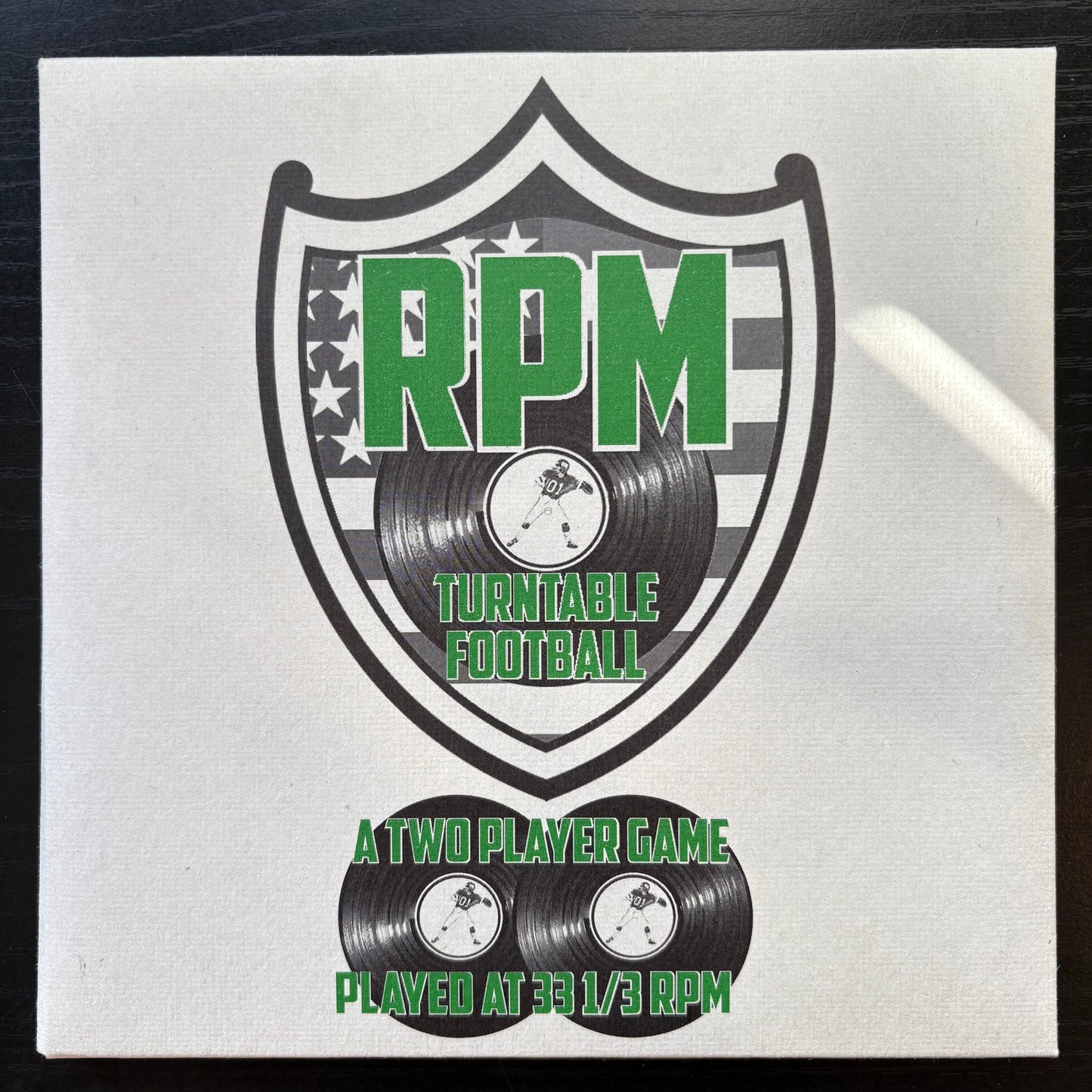 RPM Turntable Football (7") (Green Vinyl) [EX Used]
