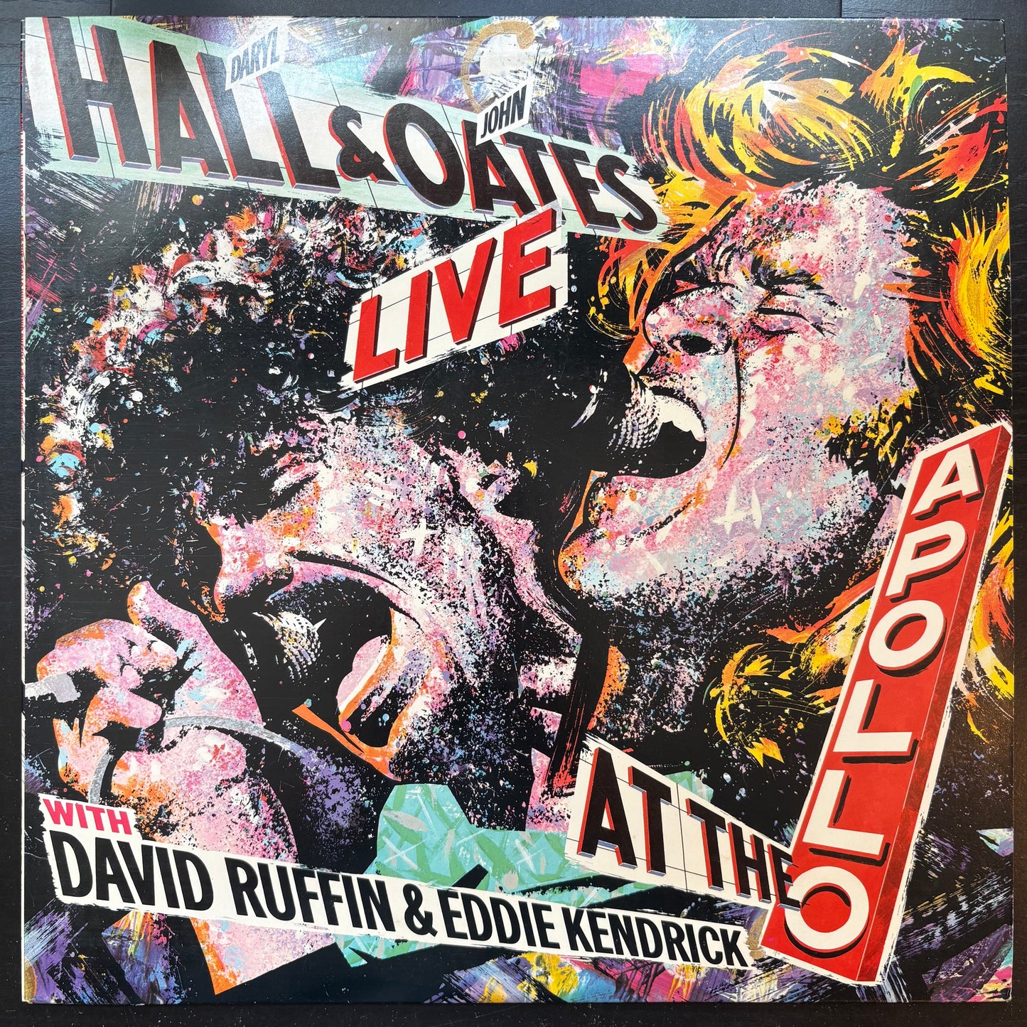 Daryl Hall & John Oates, "Live at The Apollo" (LP) [VG Used]