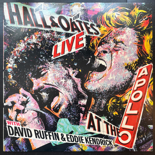 Daryl Hall & John Oates, "Live at The Apollo" (LP) [VG Used]