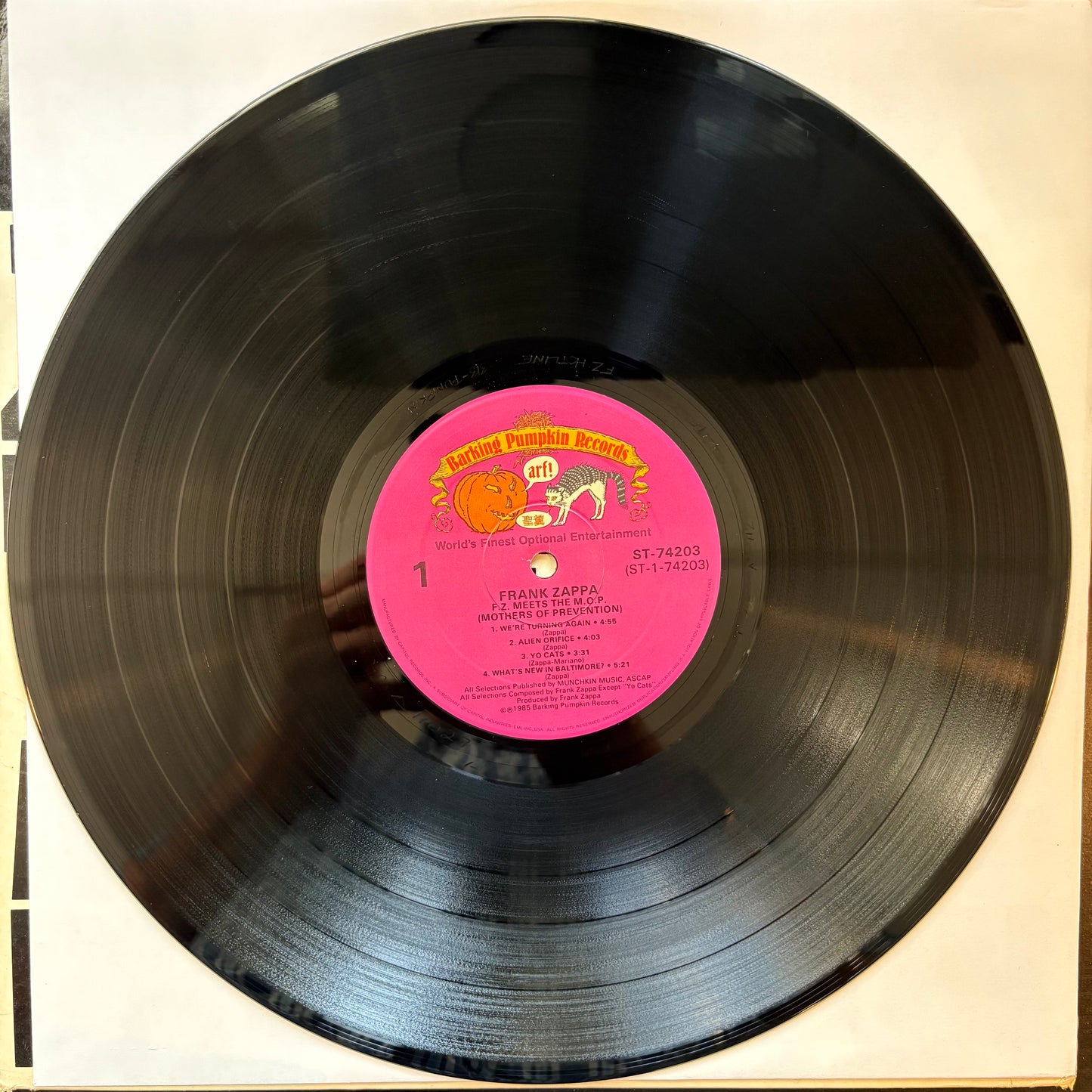 Frank Zappa, "Frank Zappa Meets The Mothers of Prevention" [VG- Used]