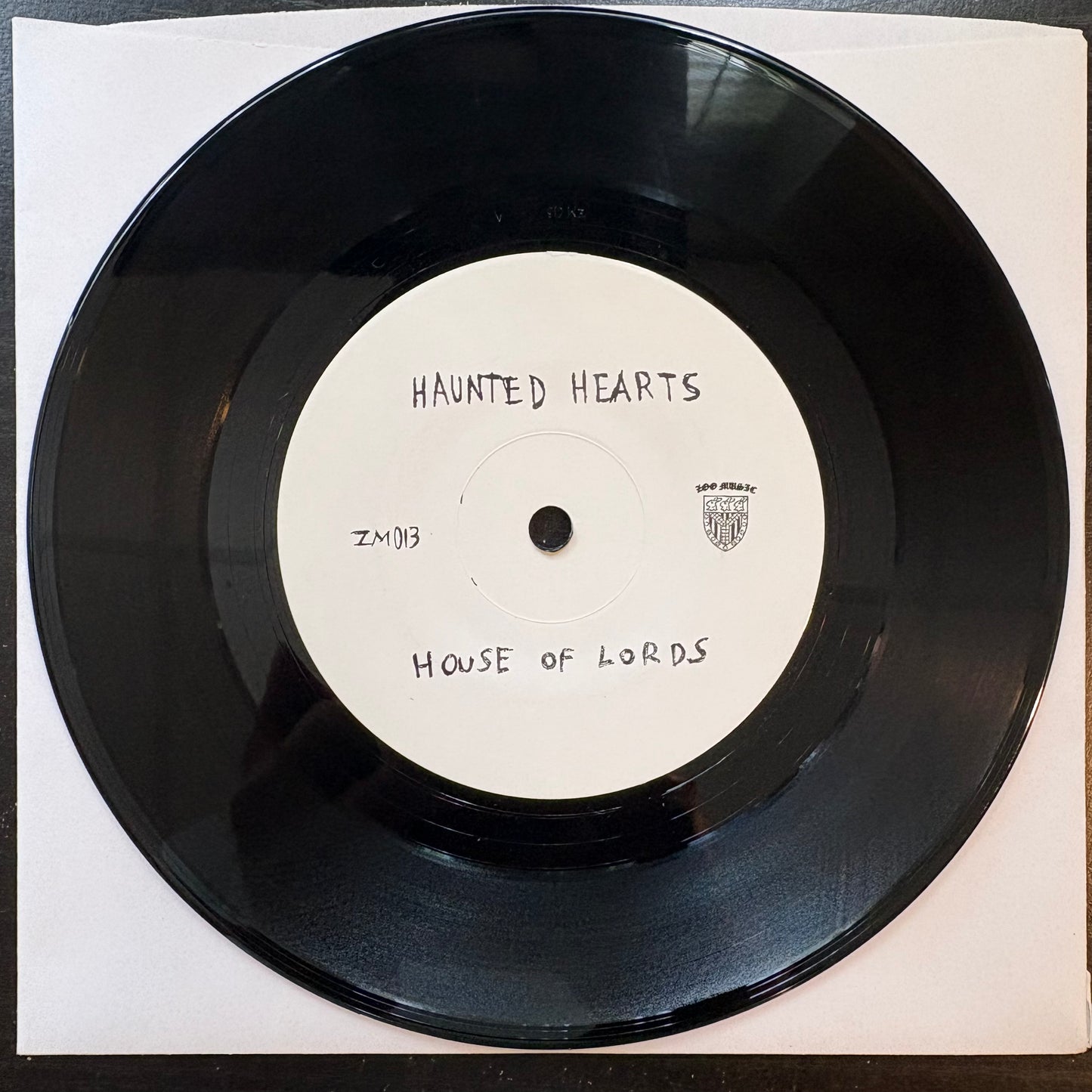 Haunted Hearts, "Something That Feels Bad Is Something That Feels Good" (7") [VG Used]