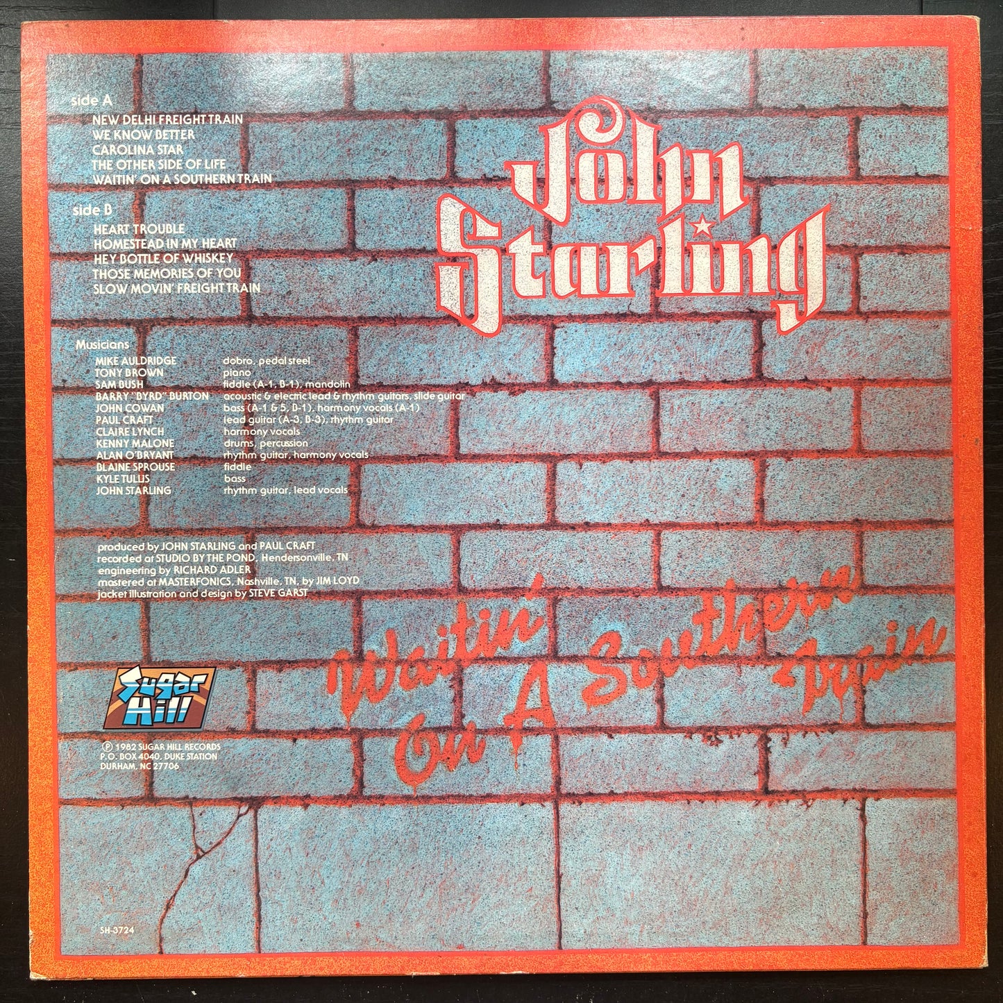 John Starling, "Waitin' on a Southern Train" [VG Used]