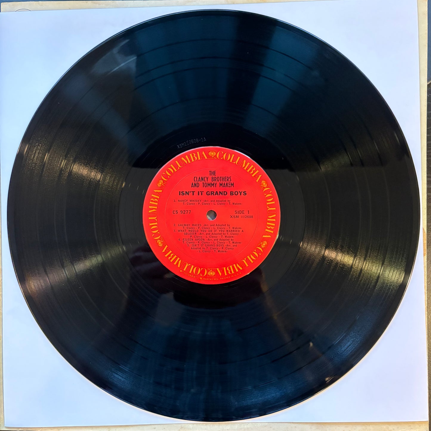 Clancy Brothers & Tommy Makem, "Isn't It Grand Boys" [VG+ Used]